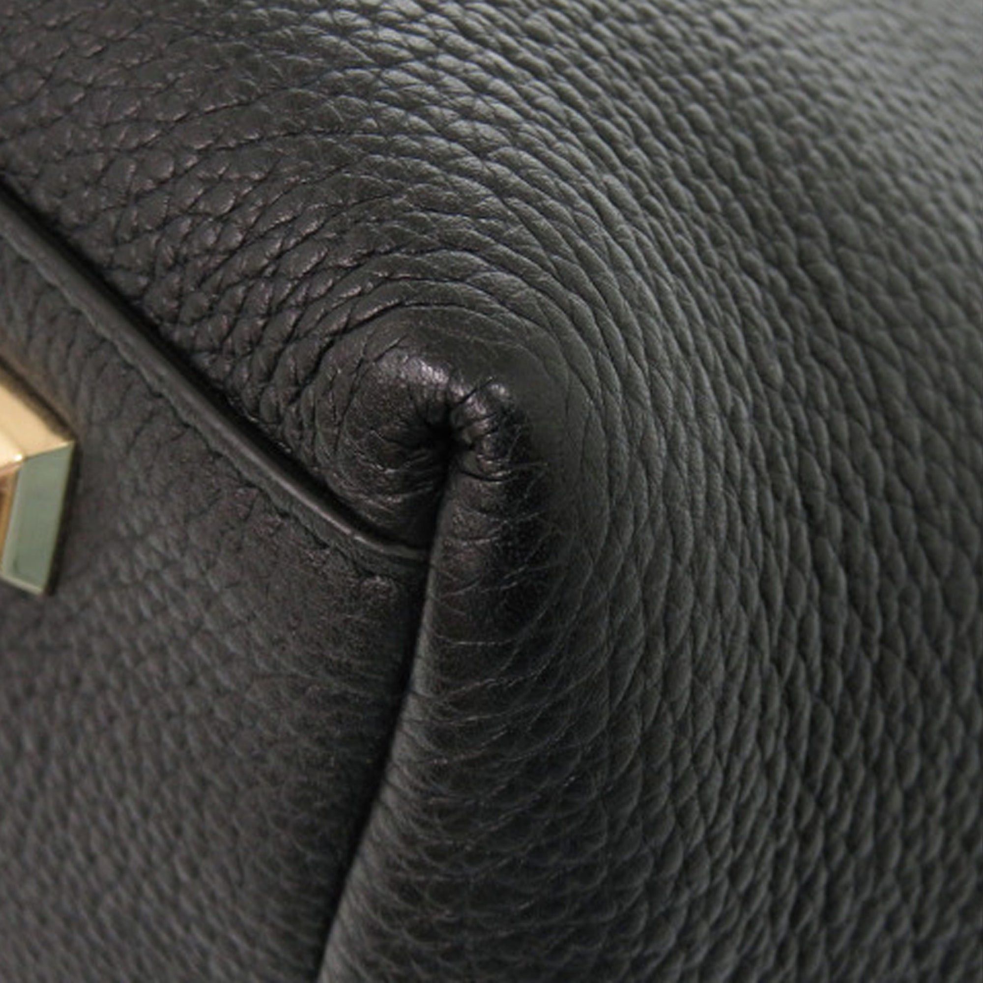 Salvatore Ferragamo Grained Calfskin Studded Gancini Tote Size ONE SIZE - 12 Thumbnail