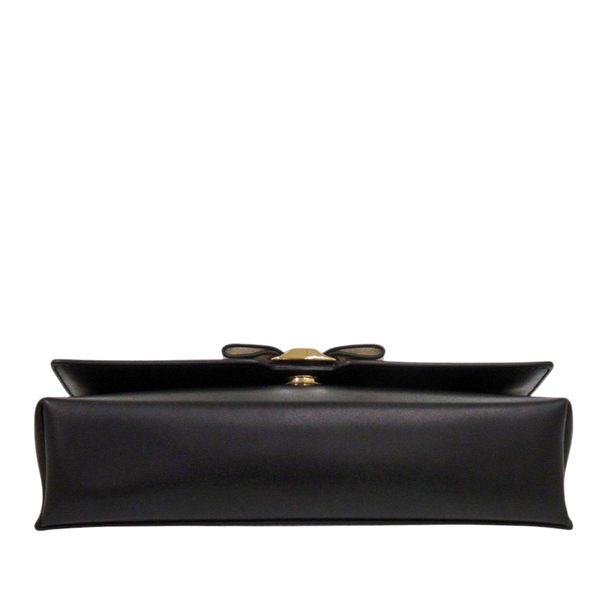Salvatore Ferragamo Leather Vara Bow Crossbody Size ONE SIZE - 3 Thumbnail