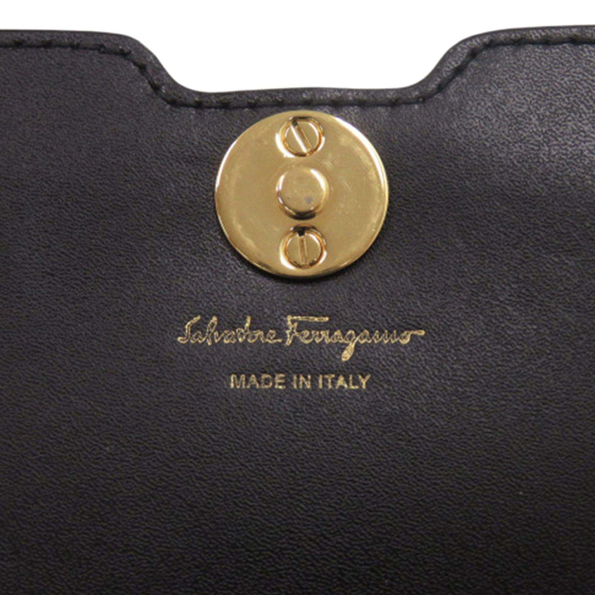 Salvatore Ferragamo Leather Vara Bow Crossbody Size ONE SIZE - 8 Thumbnail