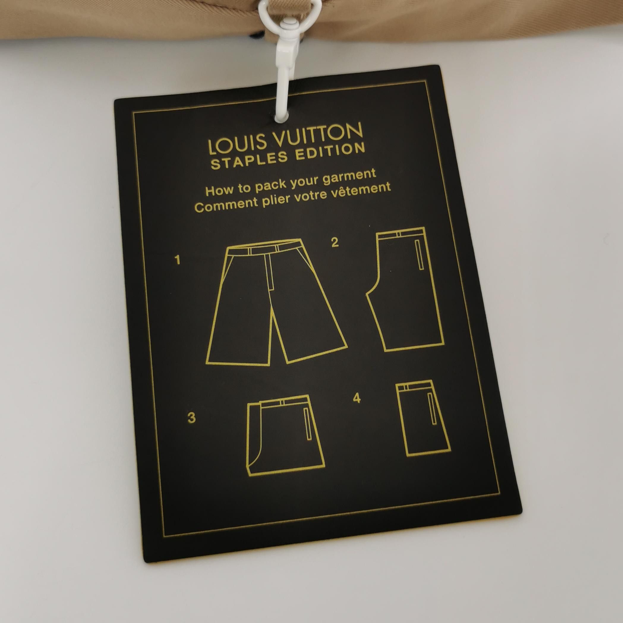Louis Vuitton Louis Vuitton Staples Edition Beige Shorts Size 30 Size US 30 / EU 46 - 3 Thumbnail
