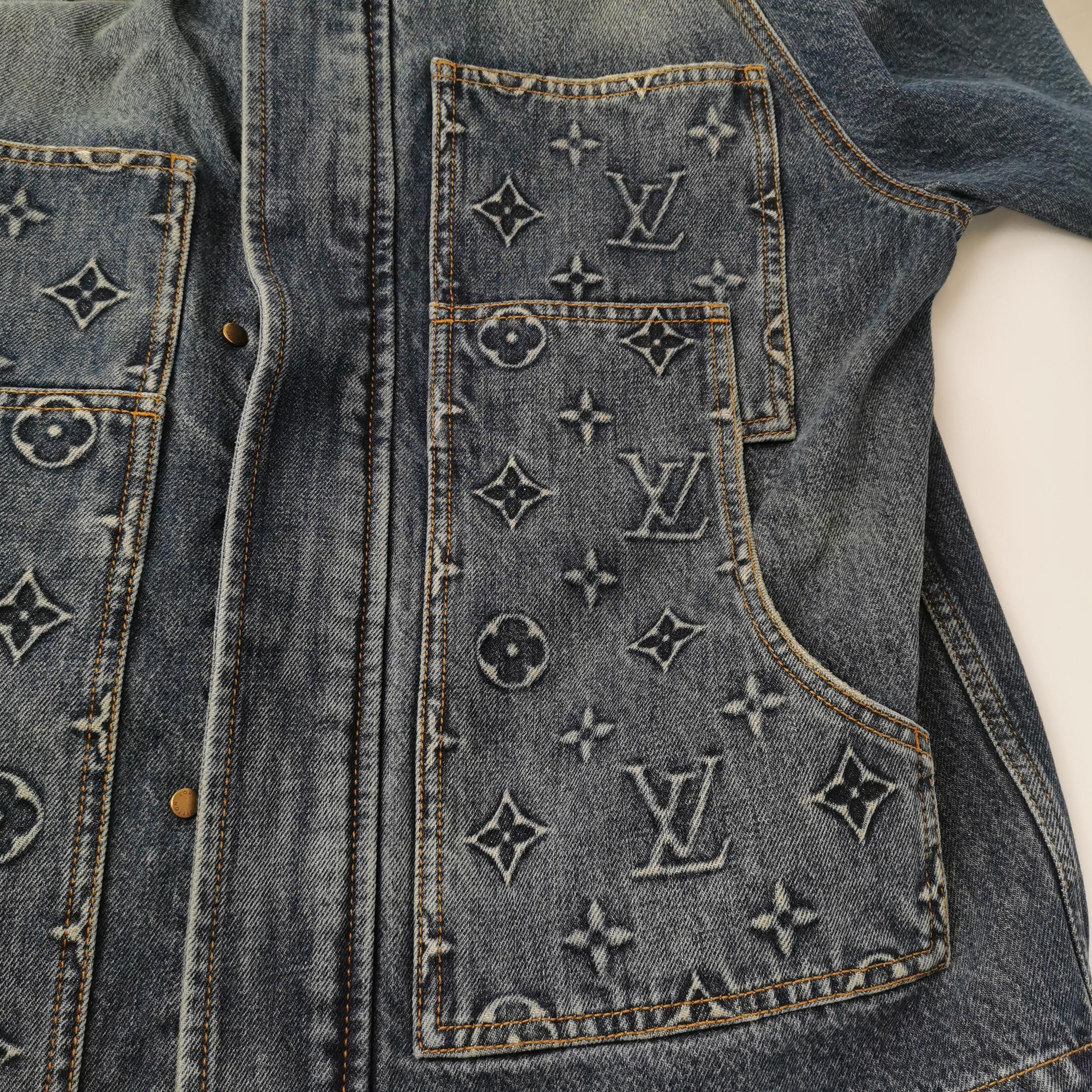 Louis Vuitton Louis Vuitton Monogram Denim Jacket 46 Size US S / EU 44-46 / 1 - 3 Thumbnail