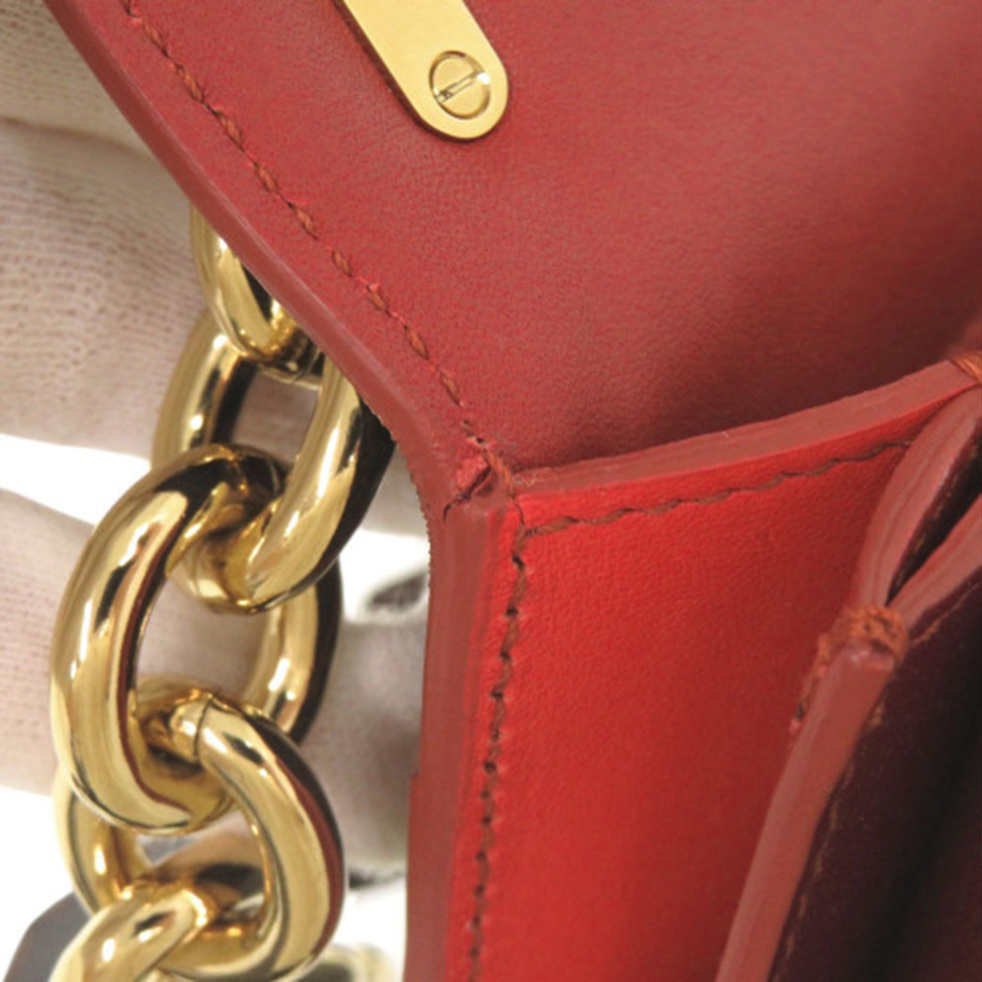 Salvatore Ferragamo Sara Battaglia Mini Leather Zigzag Gancini Crossbody Size ONE SIZE - 21 Thumbnail