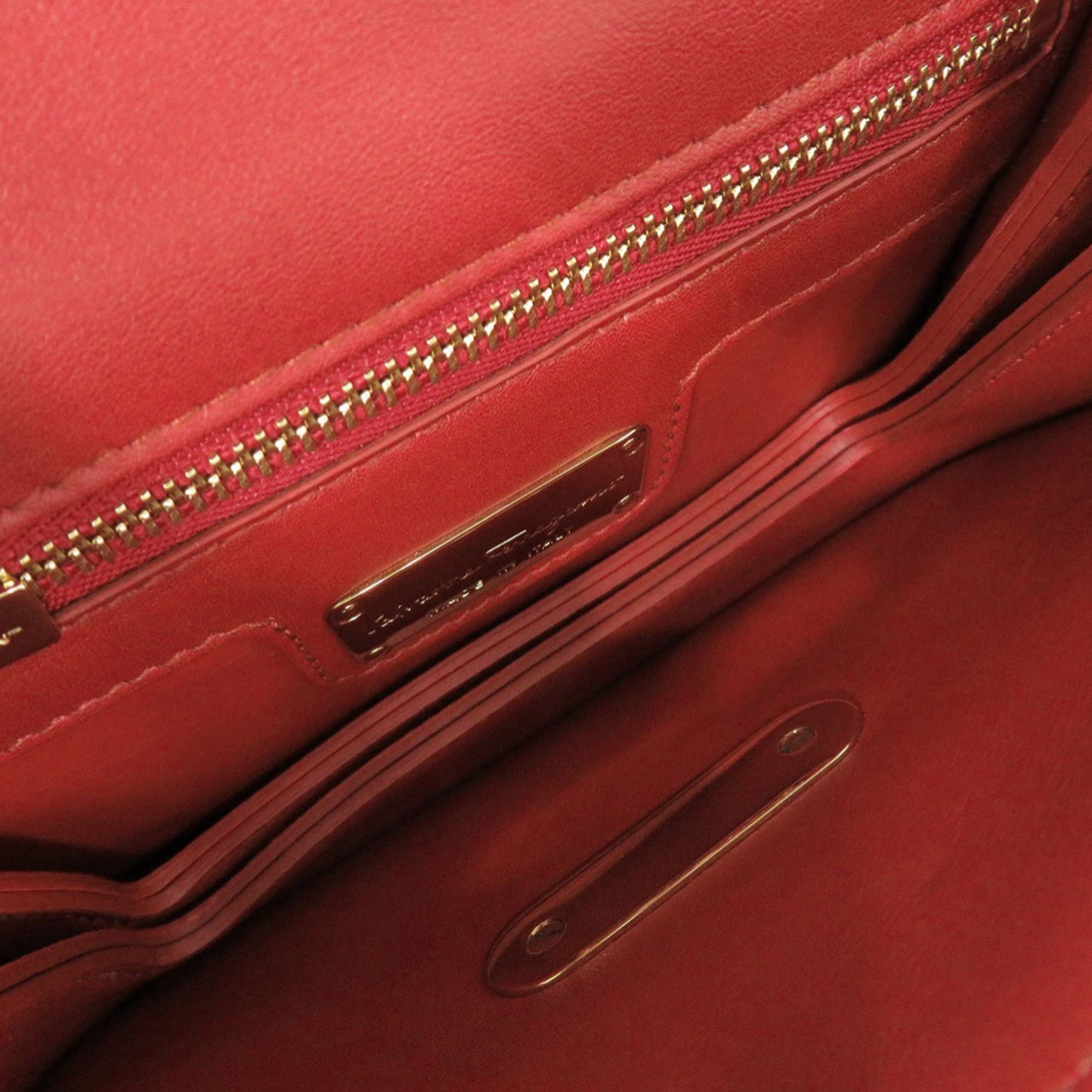 Salvatore Ferragamo Sara Battaglia Mini Leather Zigzag Gancini Crossbody Size ONE SIZE - 6 Thumbnail
