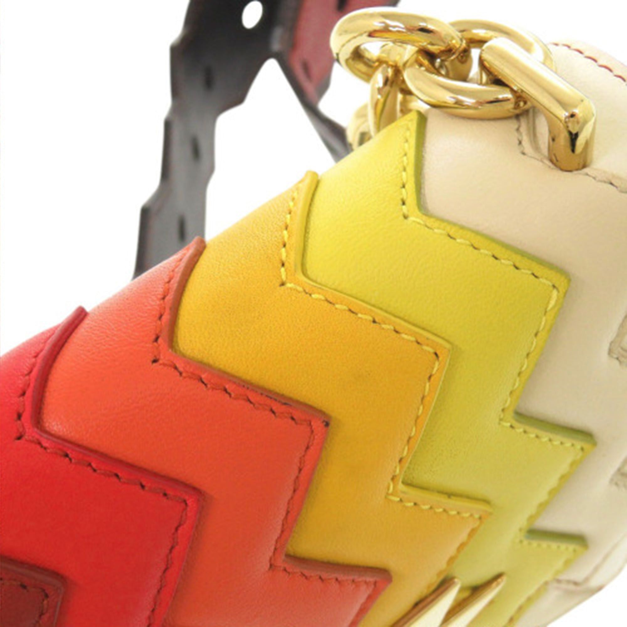 Salvatore Ferragamo Sara Battaglia Mini Leather Zigzag Gancini Crossbody Size ONE SIZE - 18 Thumbnail