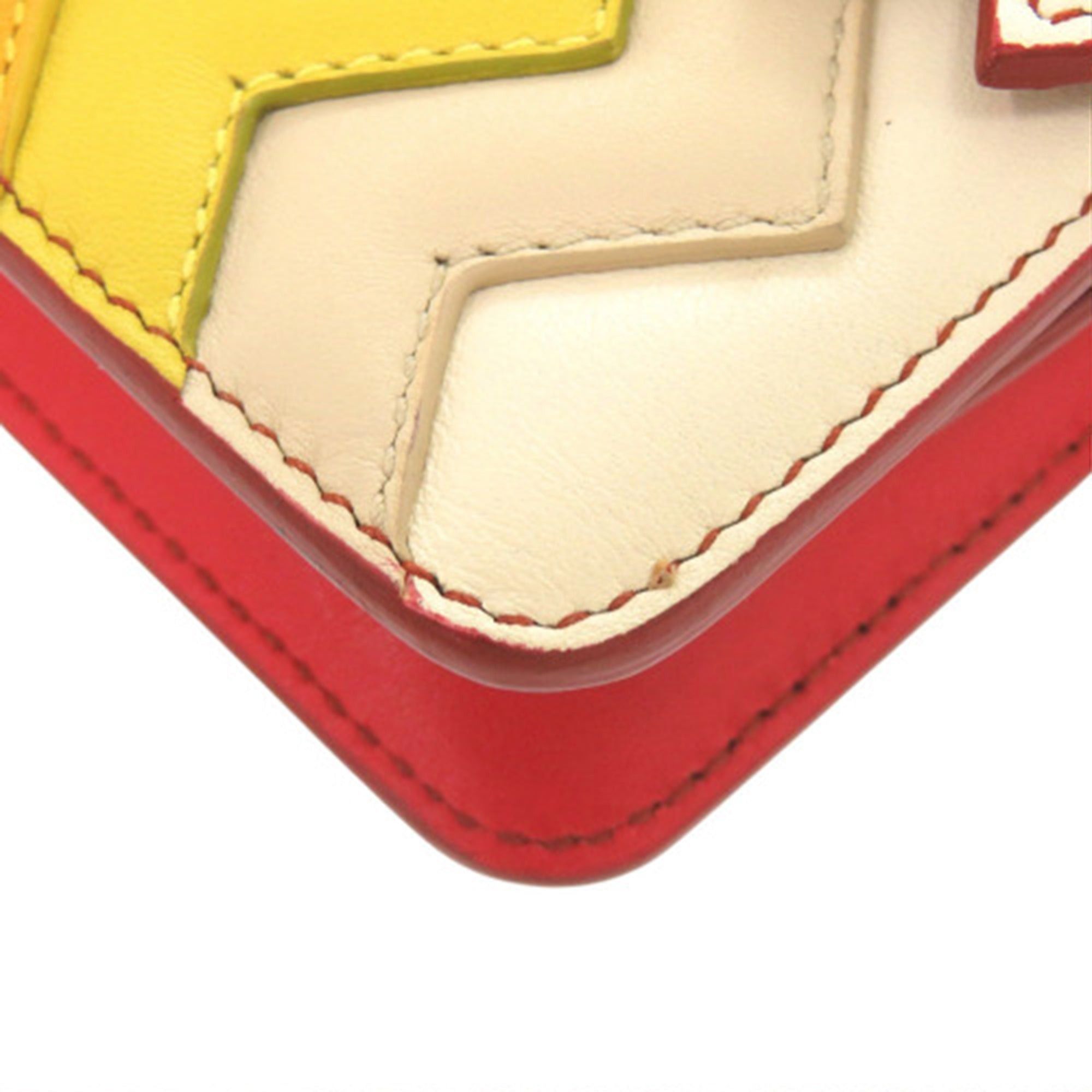 Salvatore Ferragamo Sara Battaglia Mini Leather Zigzag Gancini Crossbody Size ONE SIZE - 9 Thumbnail