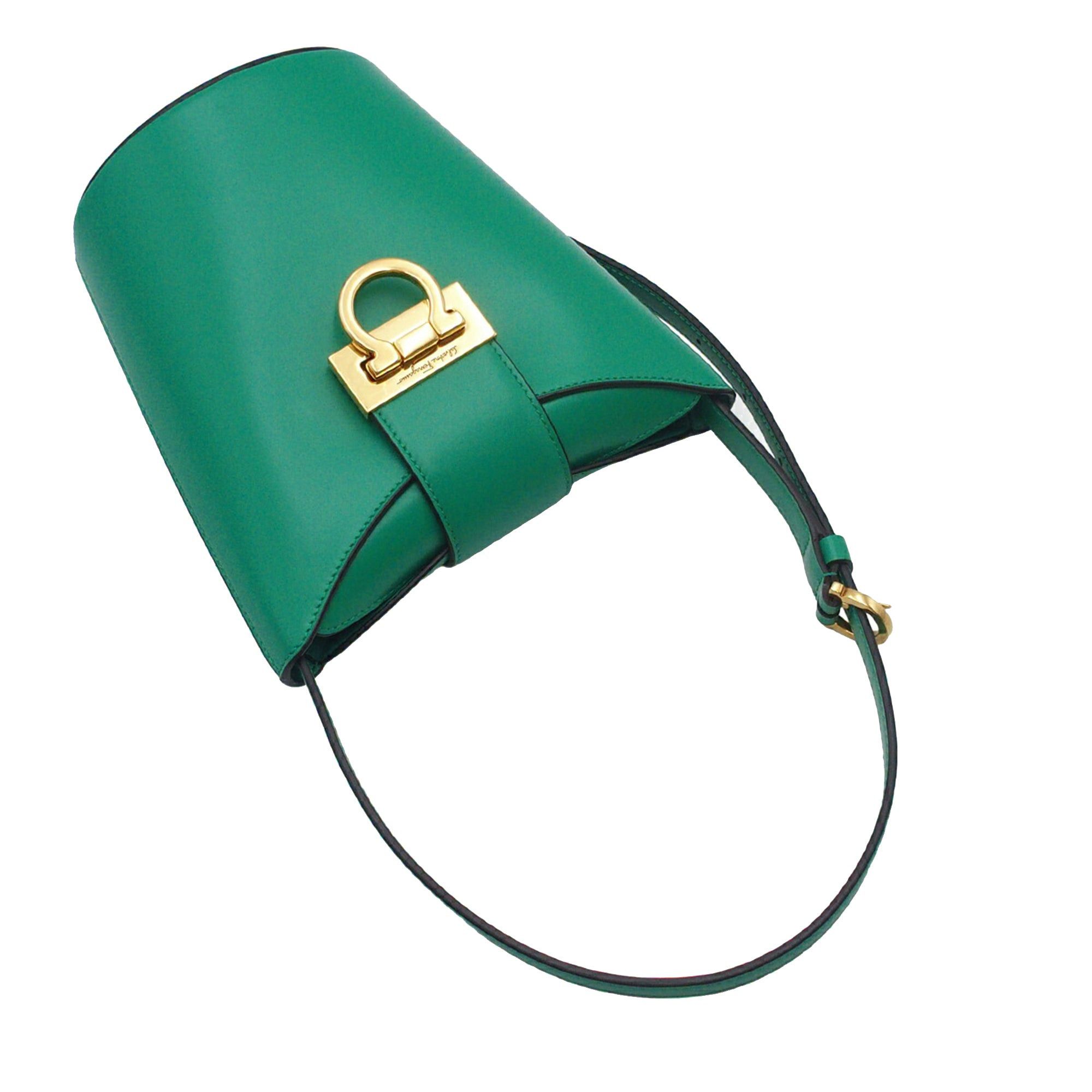 Salvatore Ferragamo Small Leather Trifolio Shoulder Bag Size ONE SIZE - 11 Thumbnail