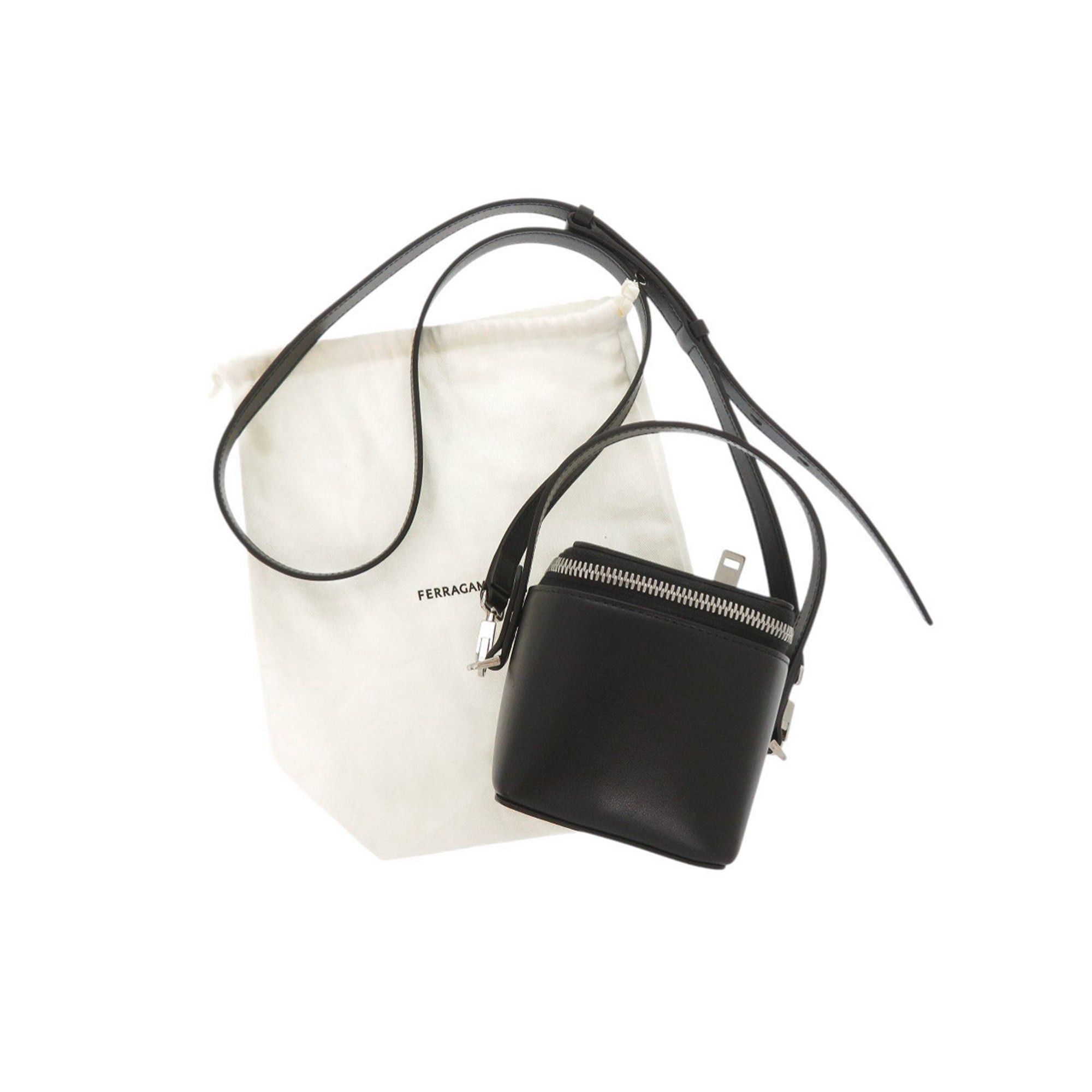 Salvatore Ferragamo Micro Leather Satchel Size ONE SIZE - 16 Thumbnail