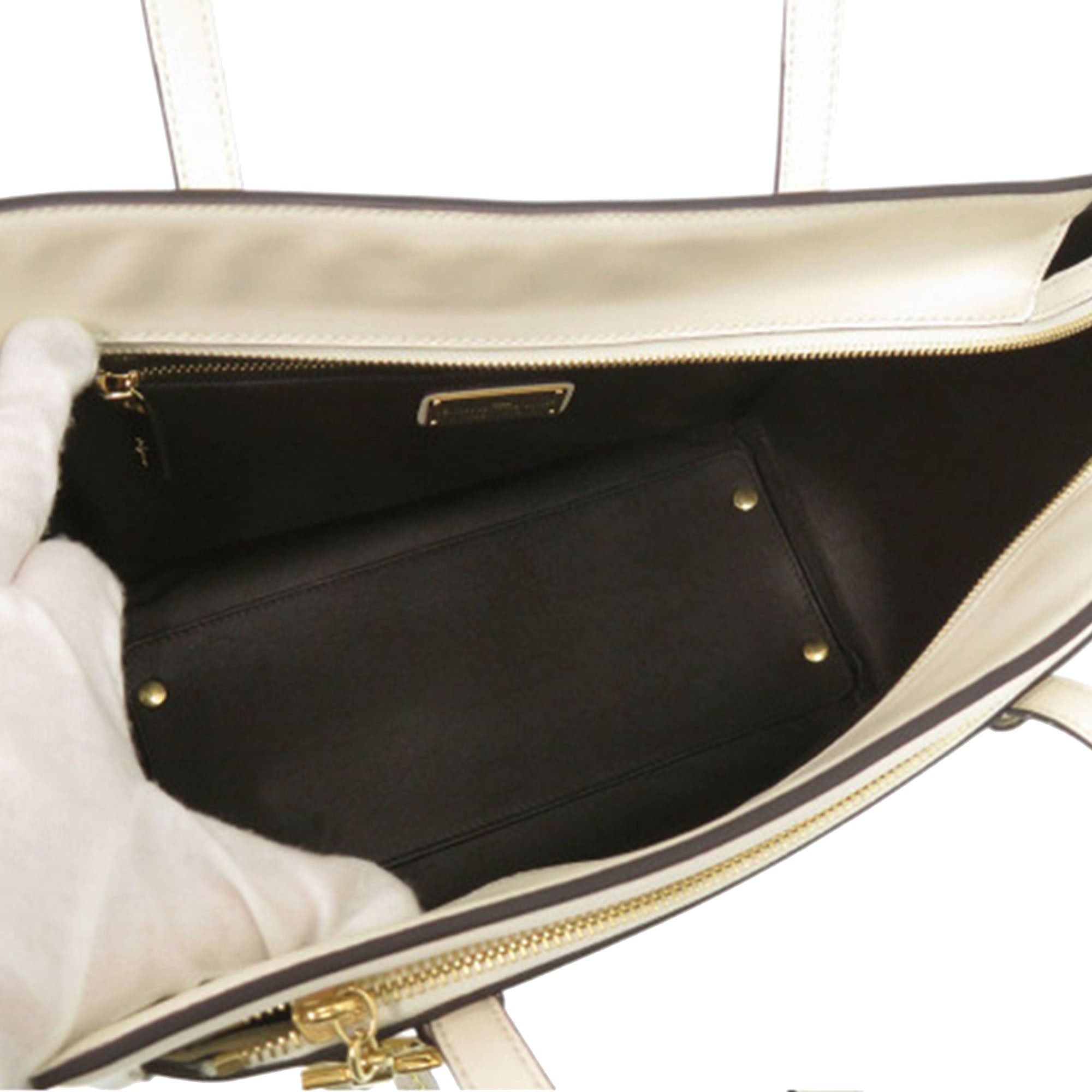 Salvatore Ferragamo Medium Stitched Leather Amy Tote Size ONE SIZE - 4 Thumbnail