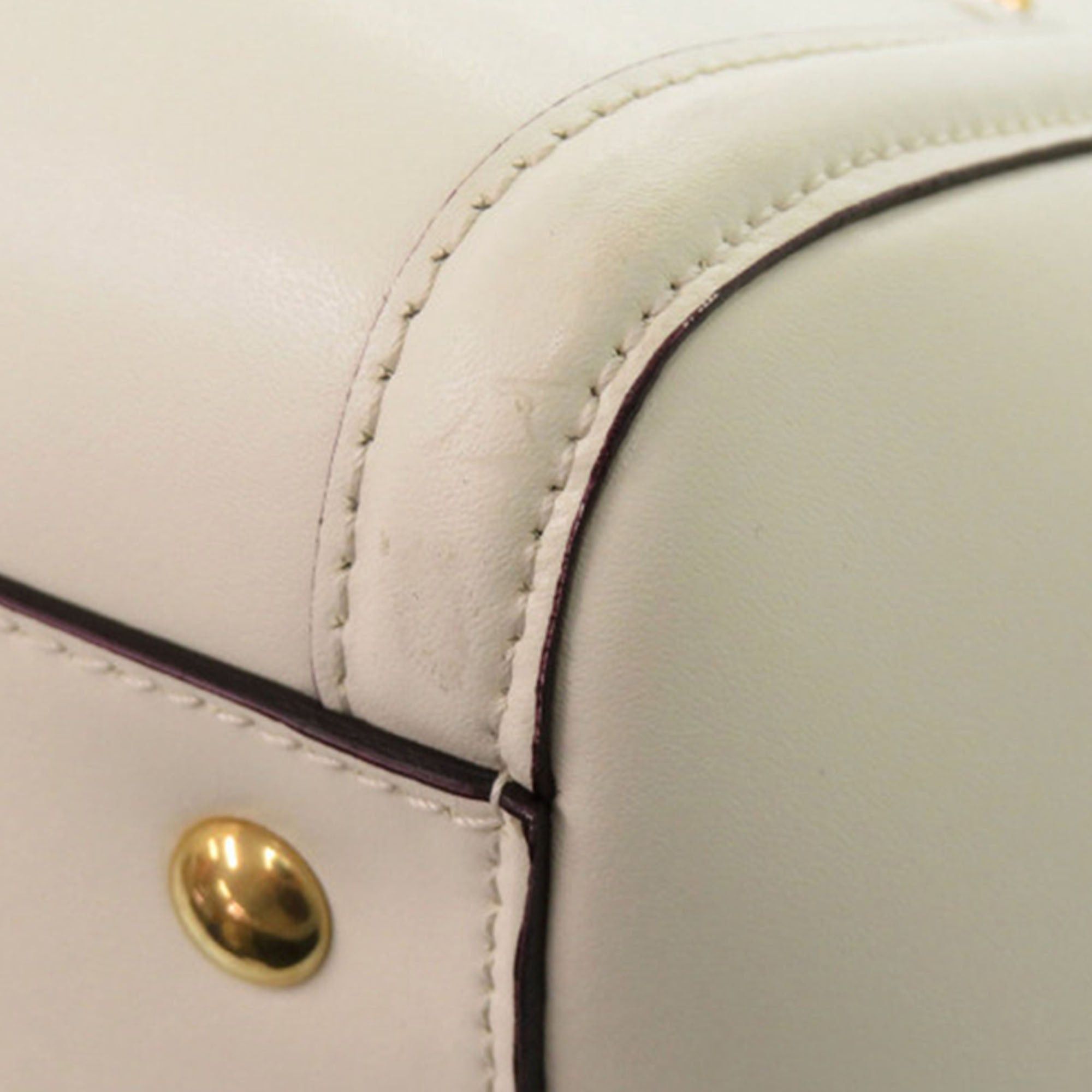 Salvatore Ferragamo Medium Stitched Leather Amy Tote Size ONE SIZE - 19 Thumbnail