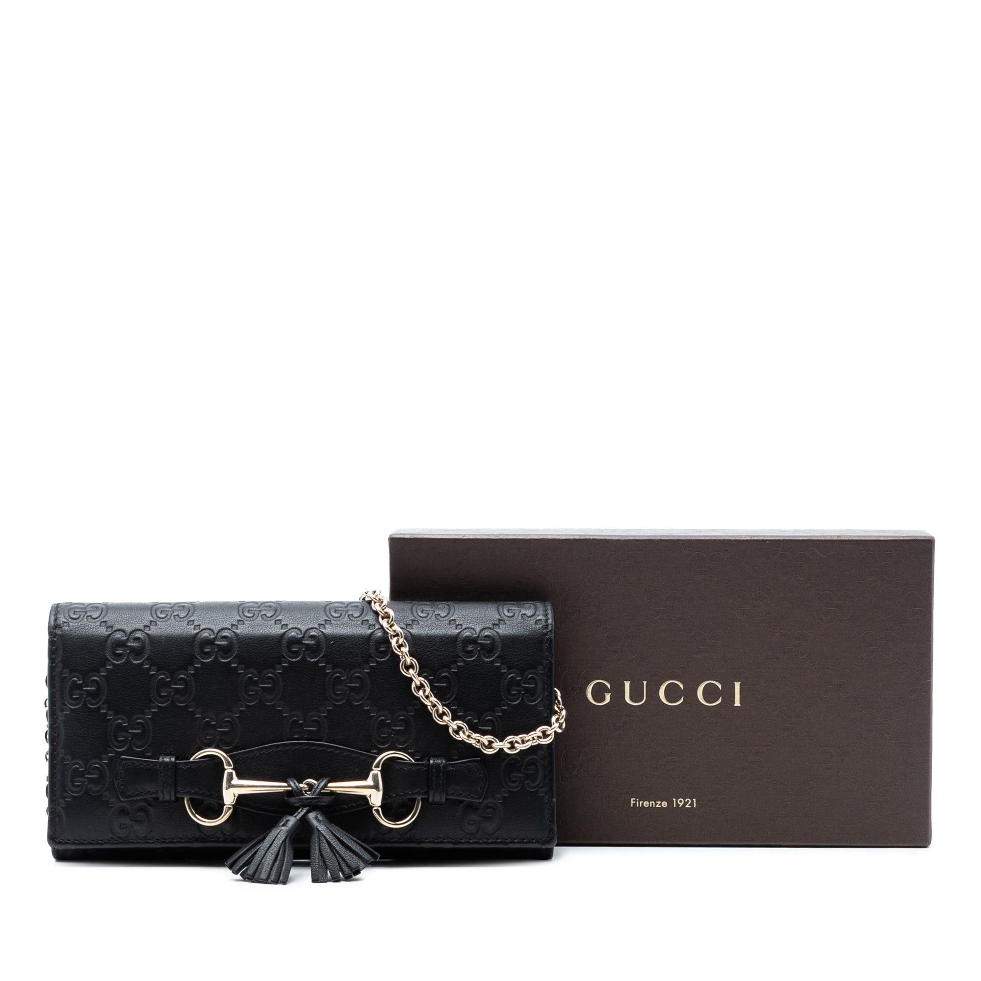 Gucci Guccissima Emily Wallet On Chain Size ONE SIZE - 8 Thumbnail