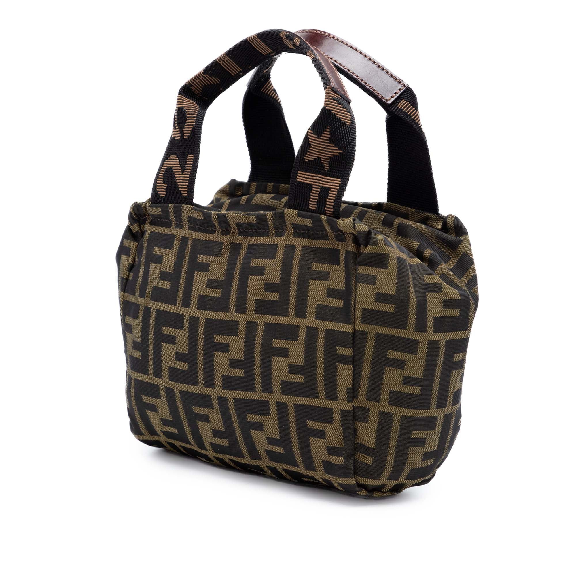 Fendi Mini Zucca Canvas Handbag Size ONE SIZE - 2 Thumbnail