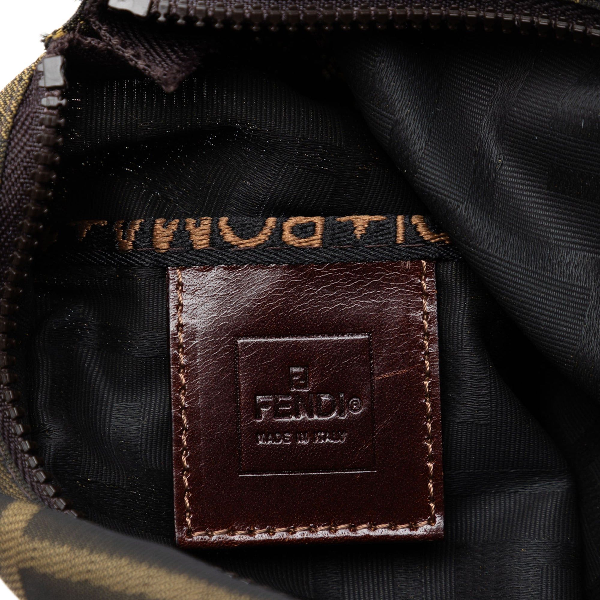 Fendi Mini Zucca Canvas Handbag Size ONE SIZE - 5 Thumbnail