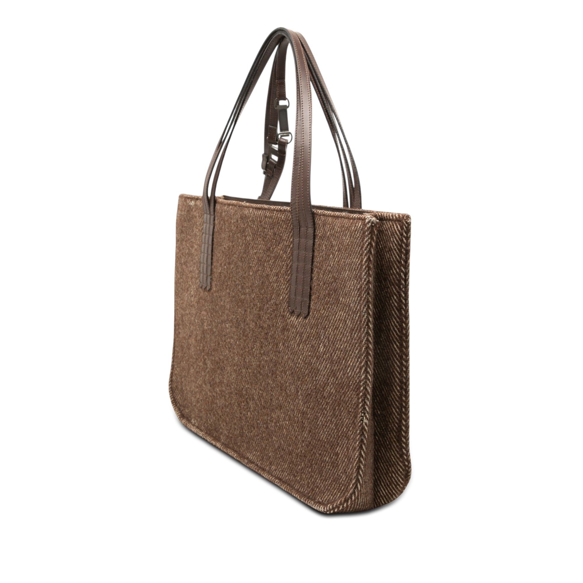 Chanel Wool Felt Tote Size ONE SIZE - 2 Thumbnail