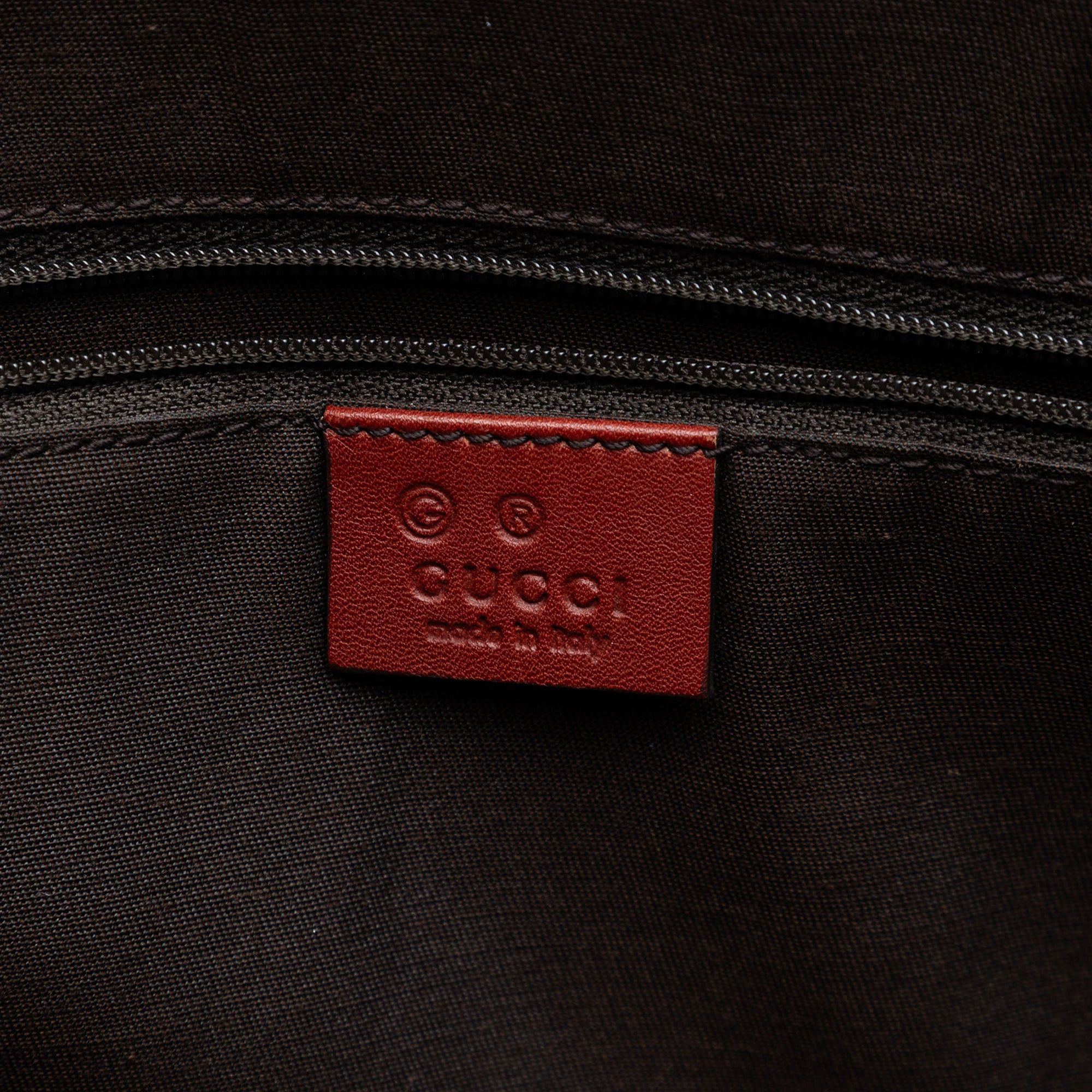 Gucci Guccissima Trimmed Canvas Tote Size ONE SIZE - 5 Thumbnail