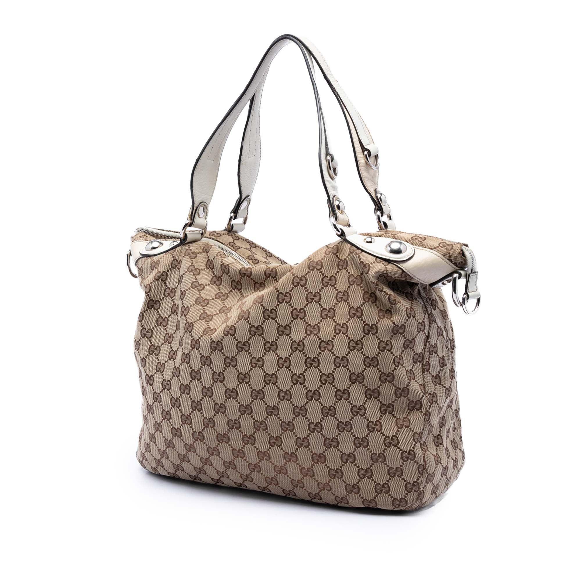 Gucci Large GG Canvas Icon Bit Satchel Size ONE SIZE - 2 Thumbnail