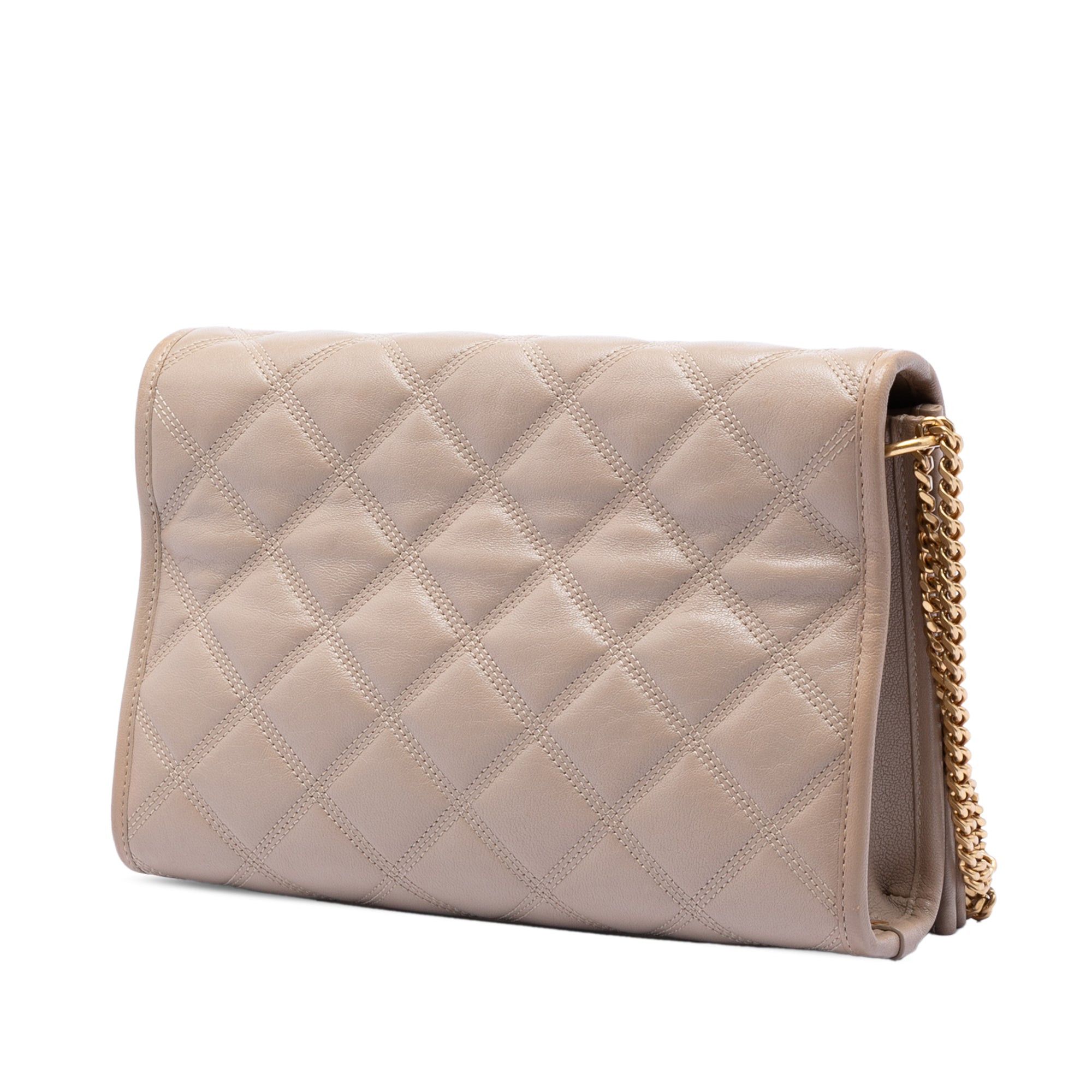 Saint Laurent Paris Mini Quilted Lambskin Becky Chain Shoulder Bag Size ONE SIZE - 2 Thumbnail
