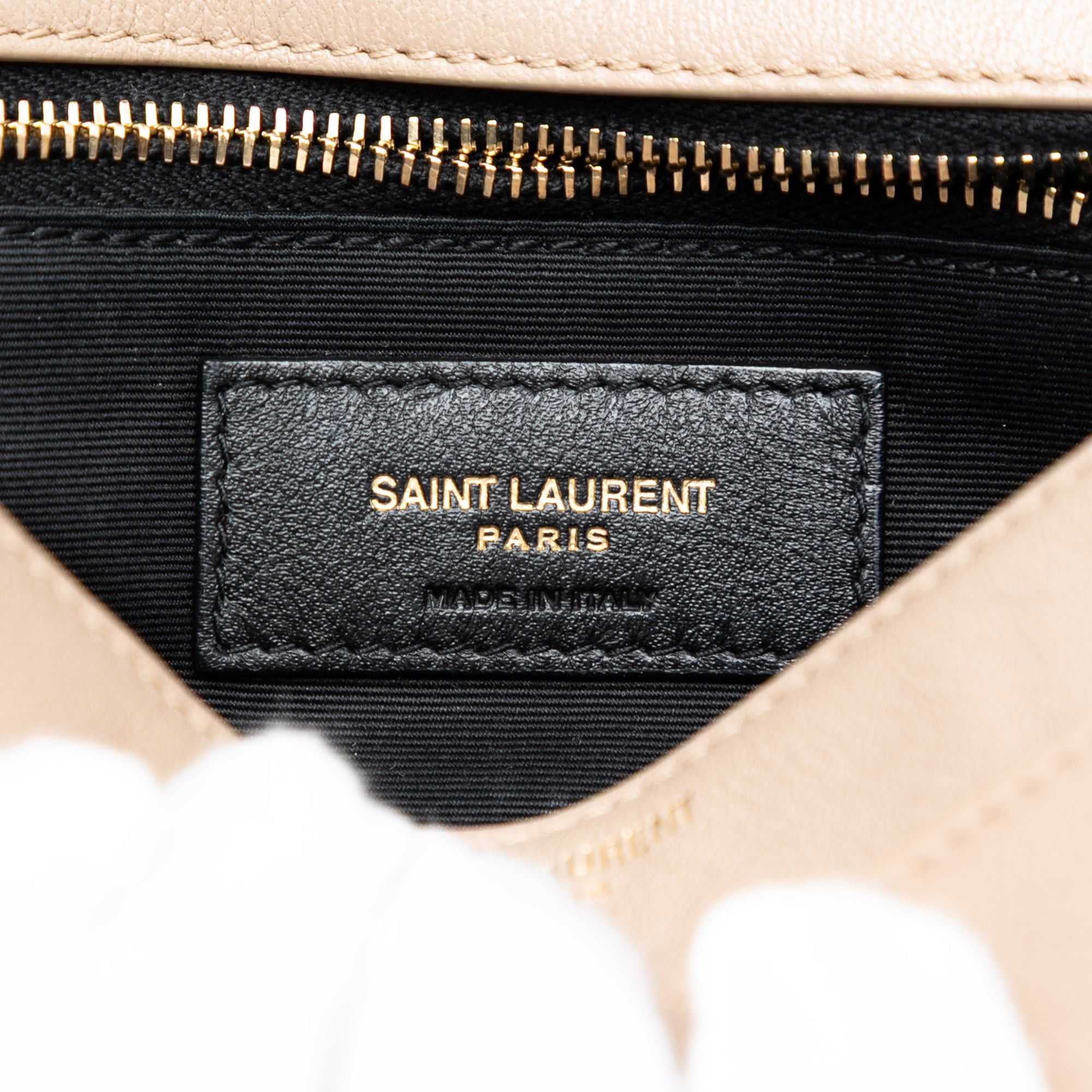 Saint Laurent Paris Mini Quilted Lambskin Becky Chain Shoulder Bag Size ONE SIZE - 5 Thumbnail