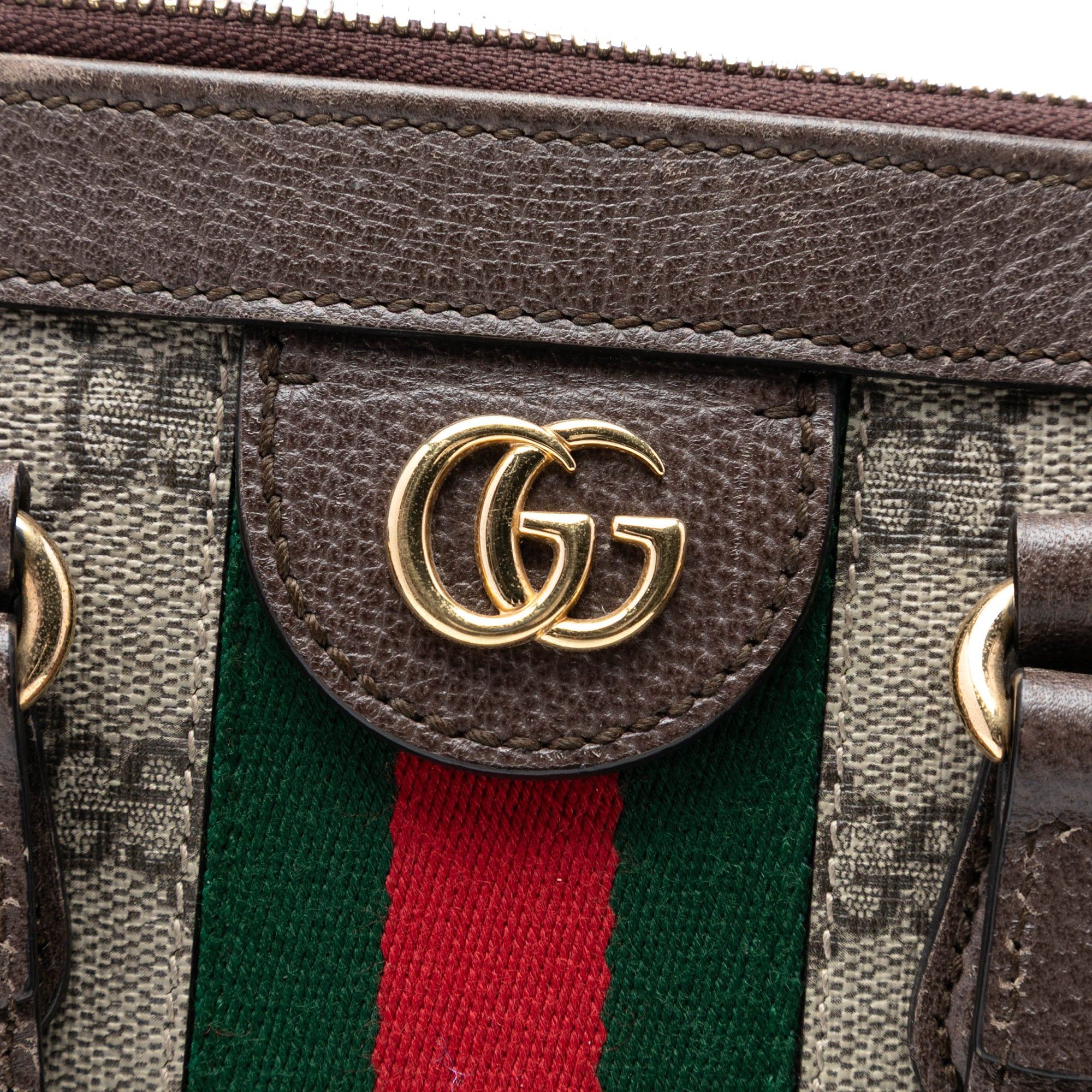 Gucci GG Supreme Ophidia Satchel Size ONE SIZE - 6 Thumbnail