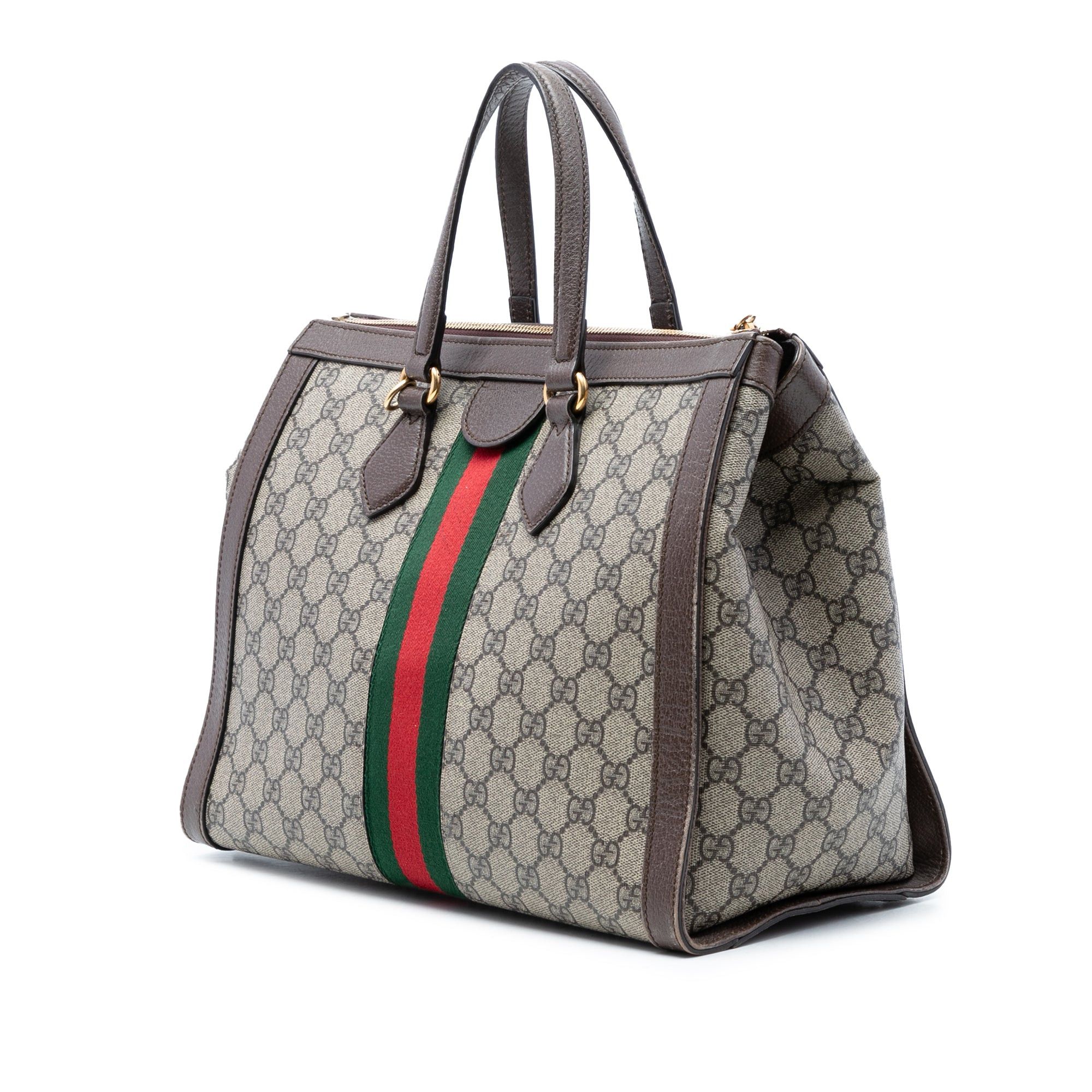 Gucci GG Supreme Ophidia Satchel Size ONE SIZE - 2 Thumbnail