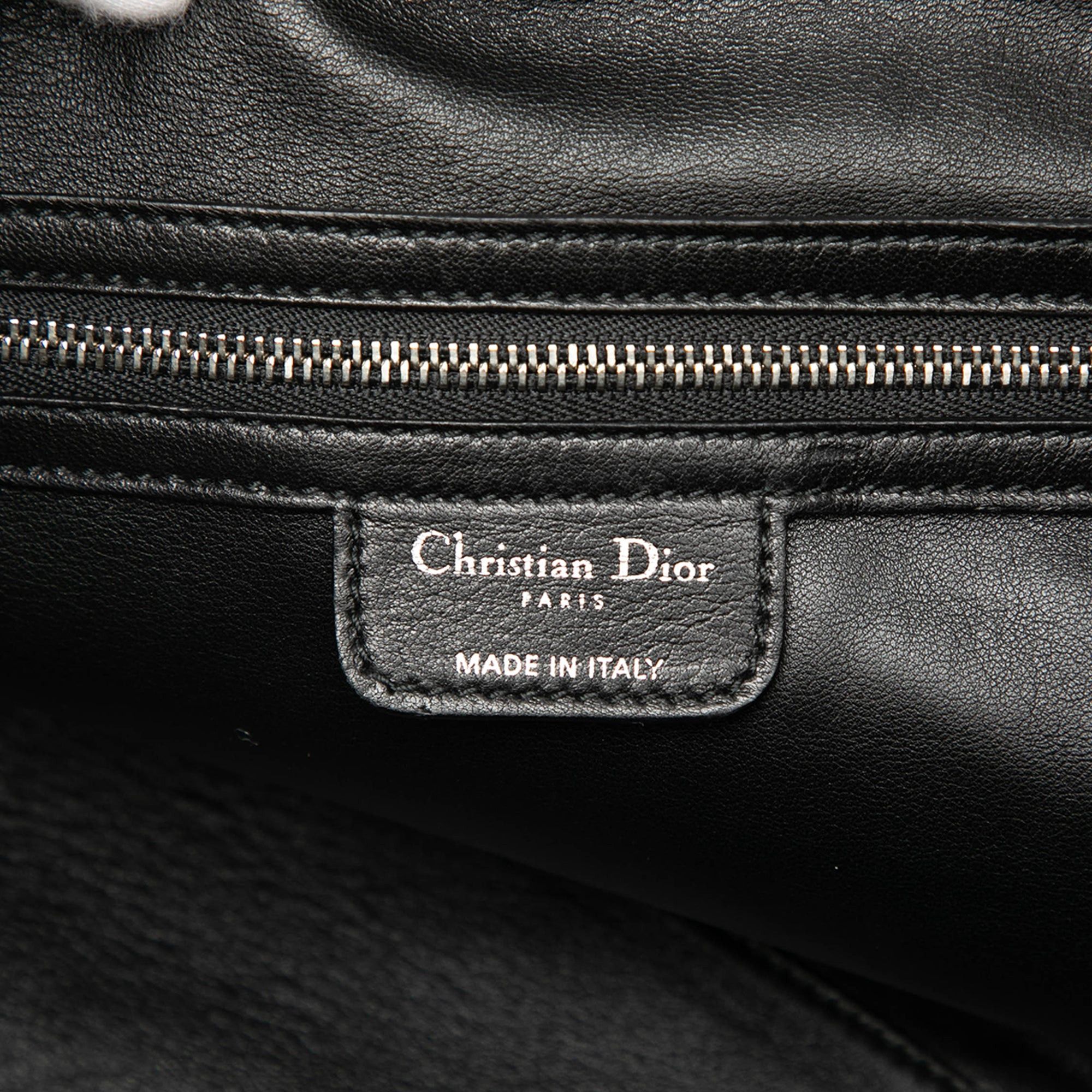 Dior Large Lambskin Cannage Lady Dior Soft Shopping Tote Size ONE SIZE - 5 Thumbnail