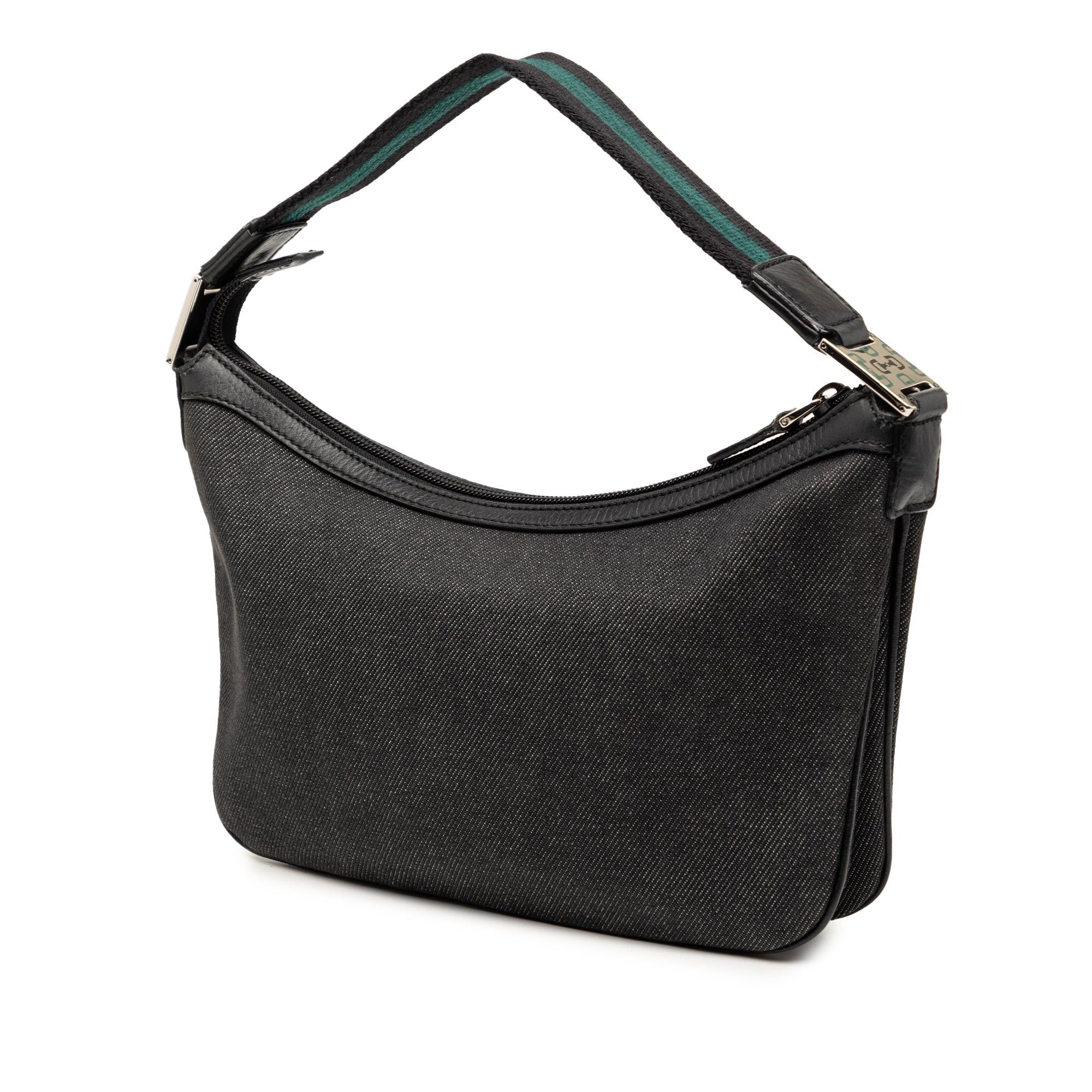 Gucci Denim Web Shoulder Bag Size ONE SIZE - 2 Thumbnail