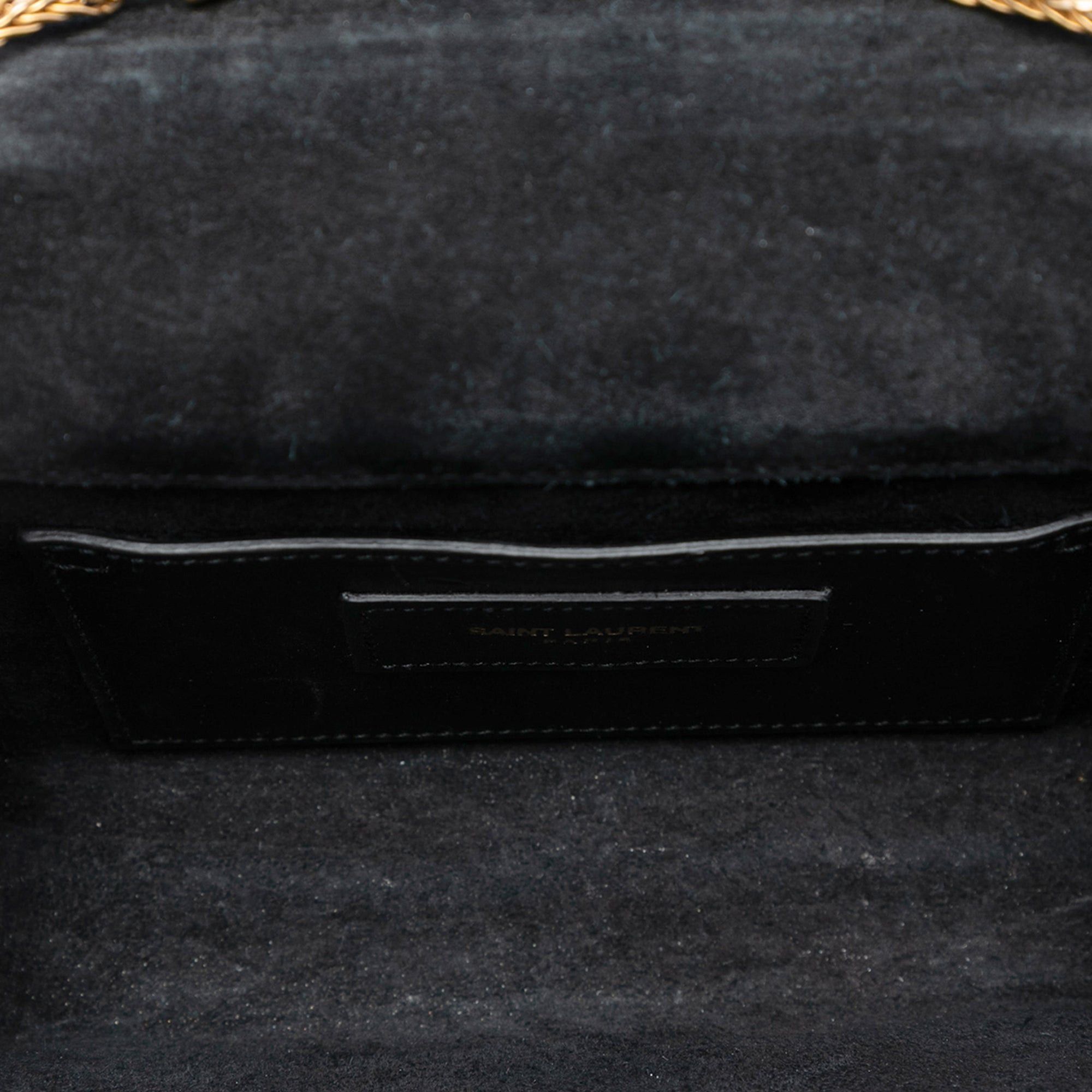 Saint Laurent Paris Small Leather Monogram Kate Tassel Crossbody Size ONE SIZE - 4 Thumbnail