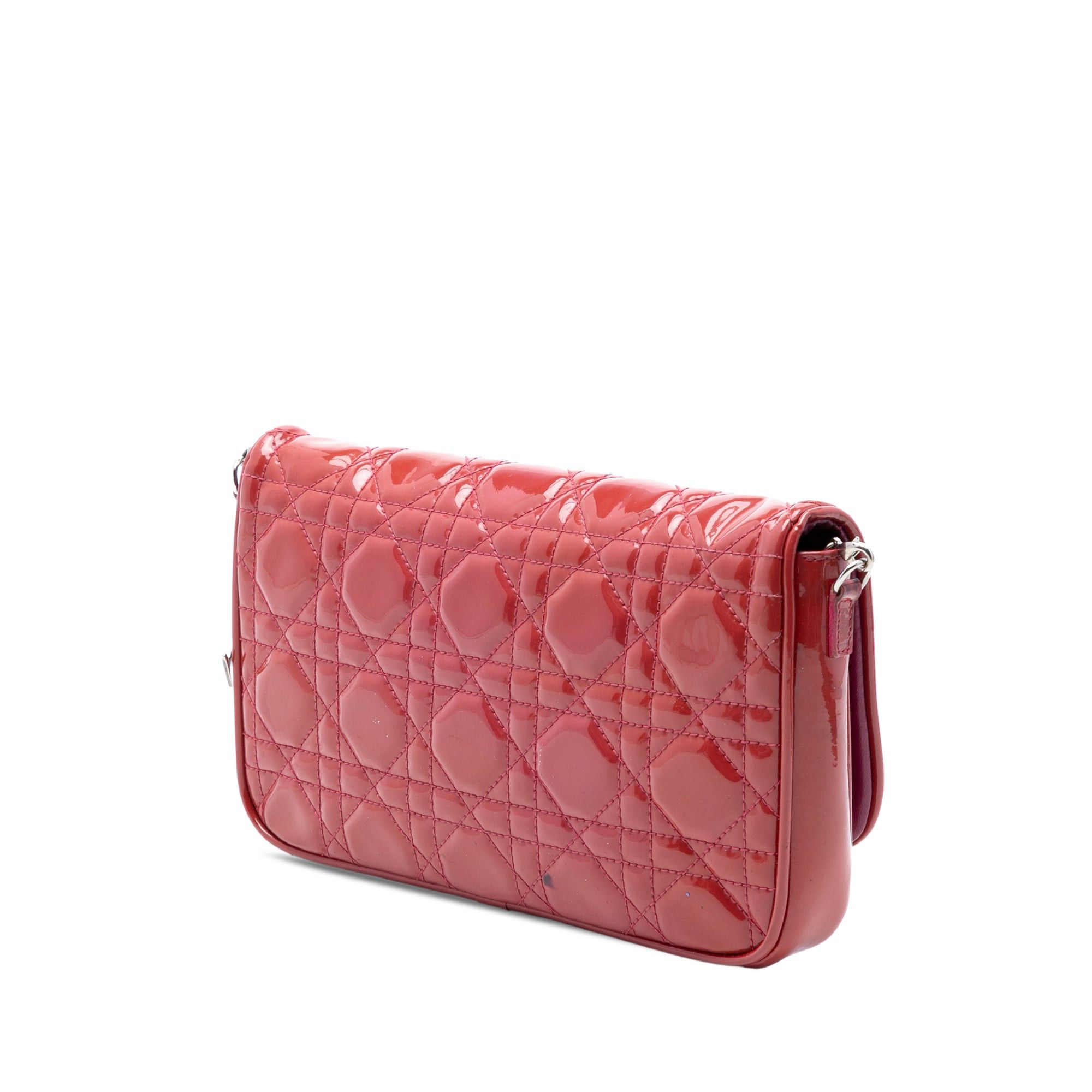 Dior Patent Cannage Lady Dior Wallet On Chain Size ONE SIZE - 2 Thumbnail