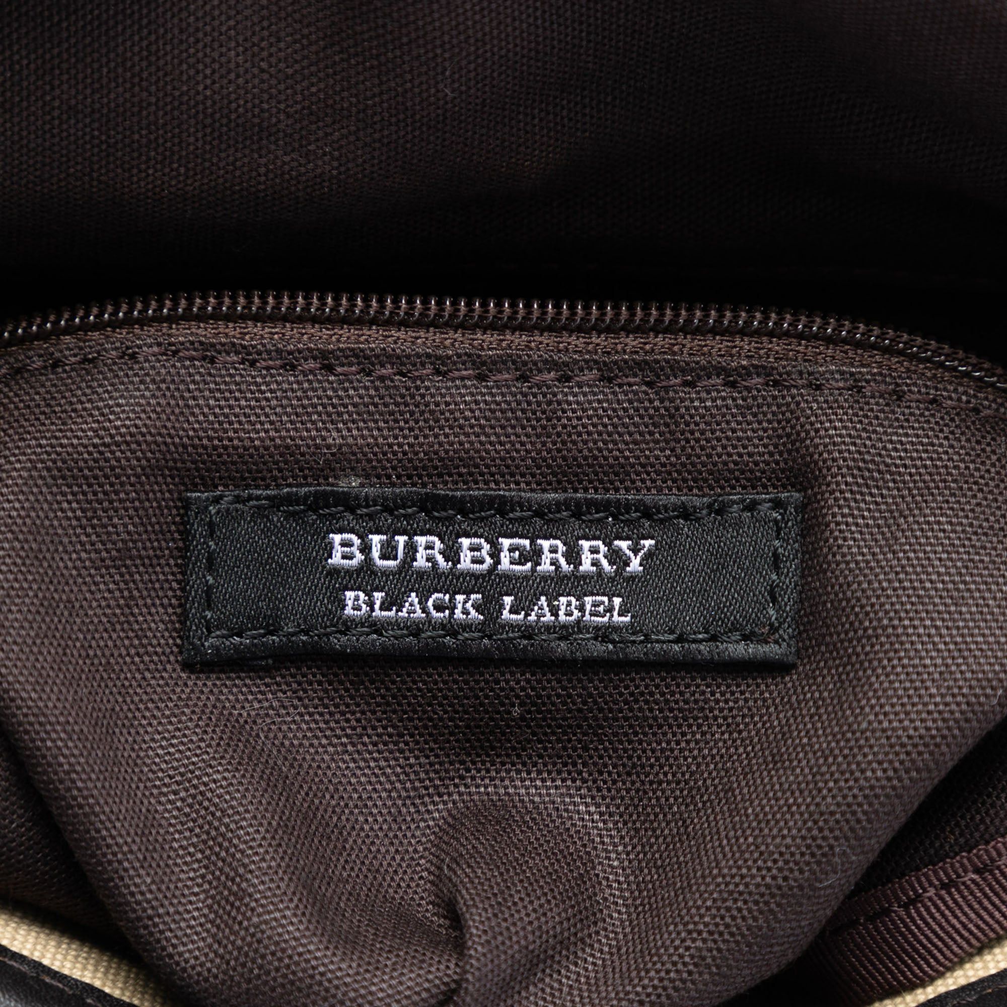 Burberry Nova Check Trimmed Canvas Crossbody Size ONE SIZE - 5 Thumbnail