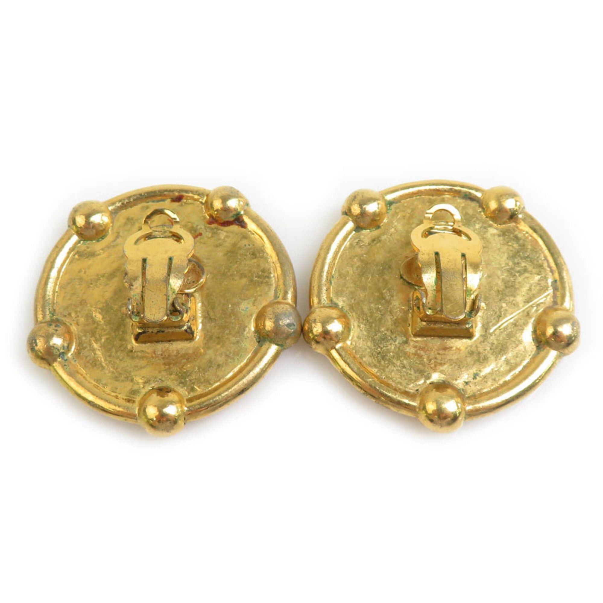 Chanel Chanel Earrings Vintage Metal Gold Women's 56709g Size ONE SIZE - 6 Thumbnail