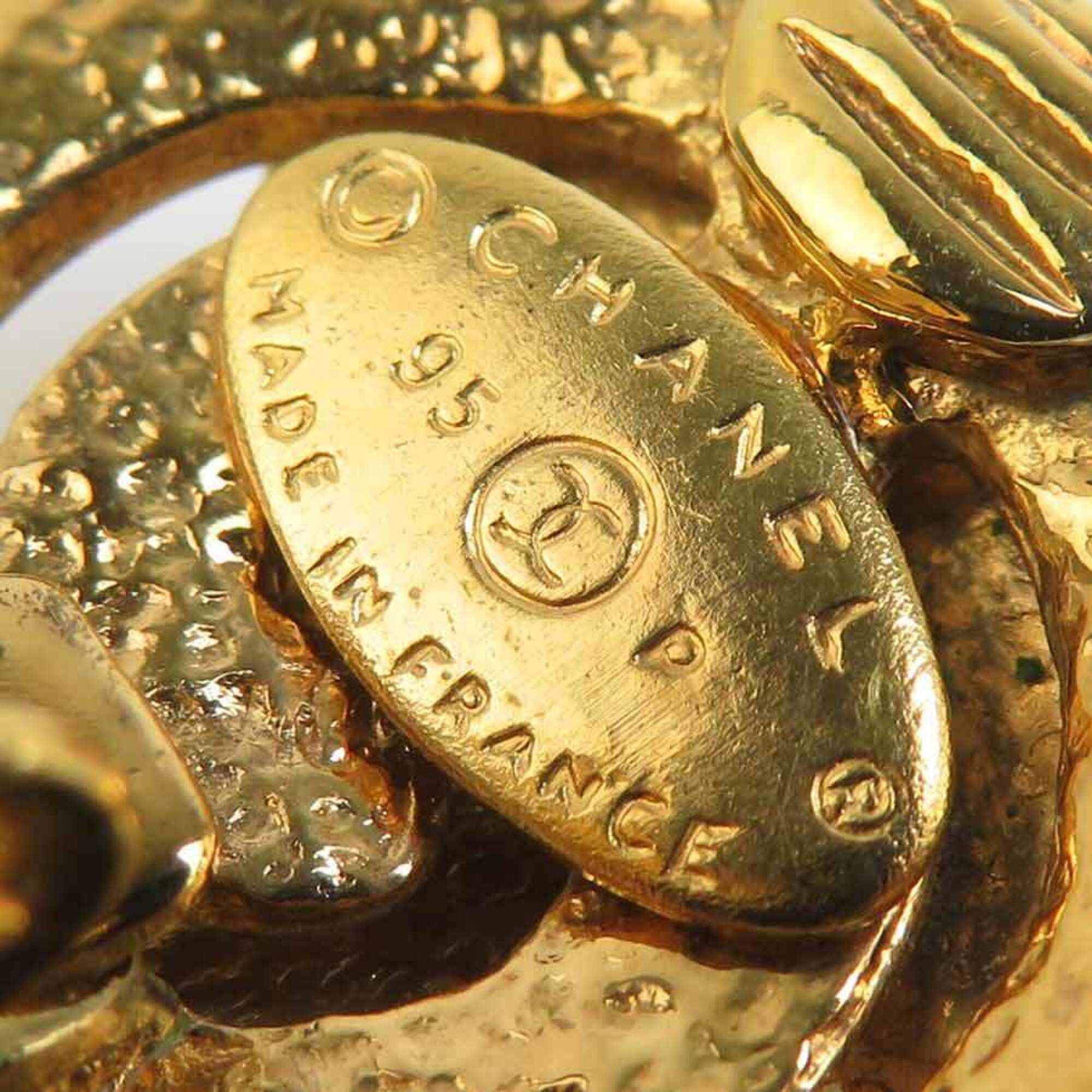 Chanel Chanel Earrings Vintage Metal Gold Women's 56710k Size ONE SIZE - 7 Thumbnail