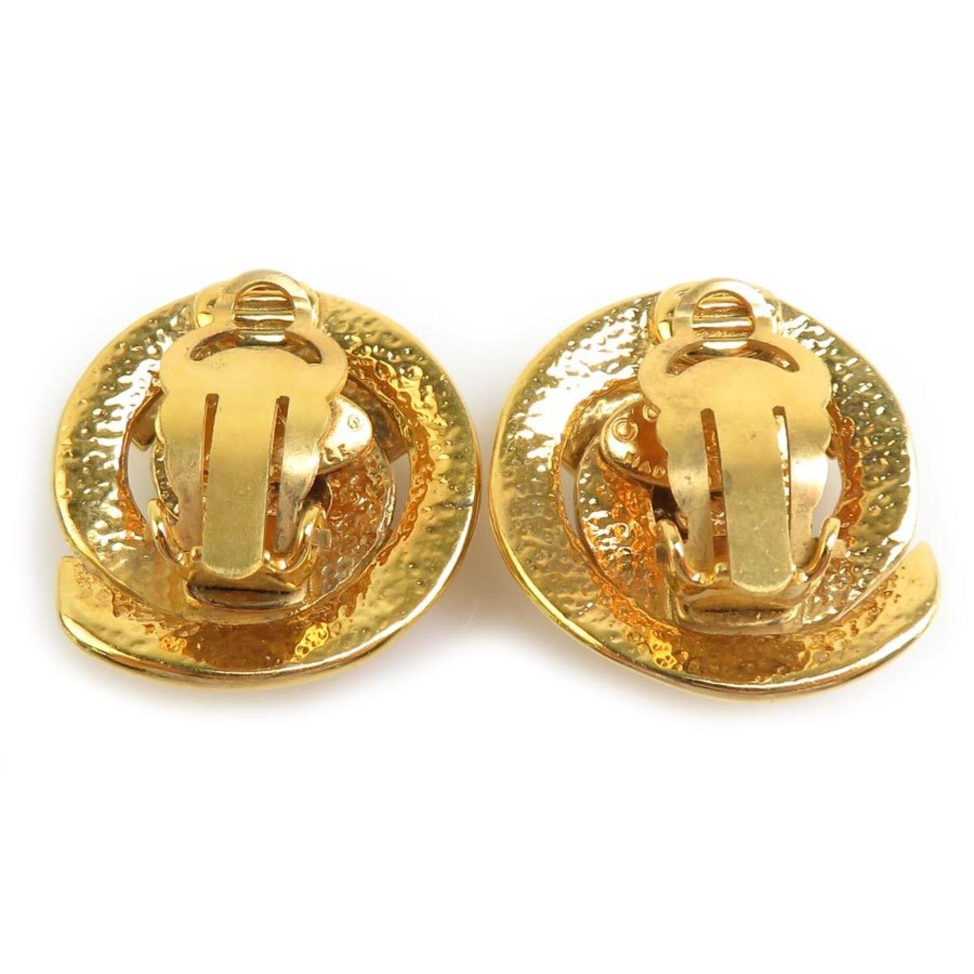 Chanel Chanel Earrings Vintage Metal Gold Women's 56710k Size ONE SIZE - 5 Thumbnail
