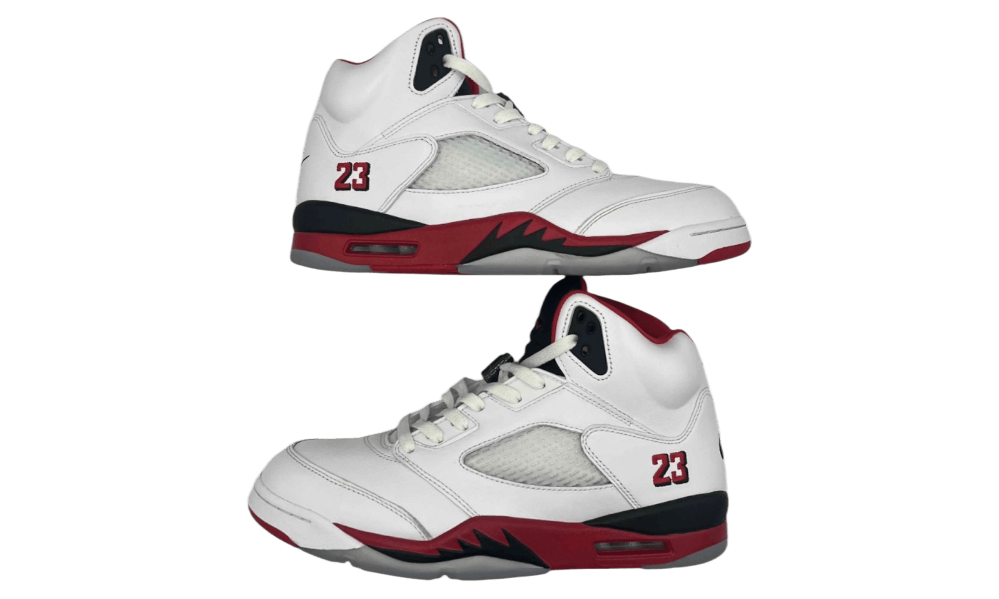 Jordan Brand Air Jordan 5 Retro "Fire Red" Black Tongue 2025 (PreOwned) ( Size US 11 / EU 44 - 2 Thumbnail