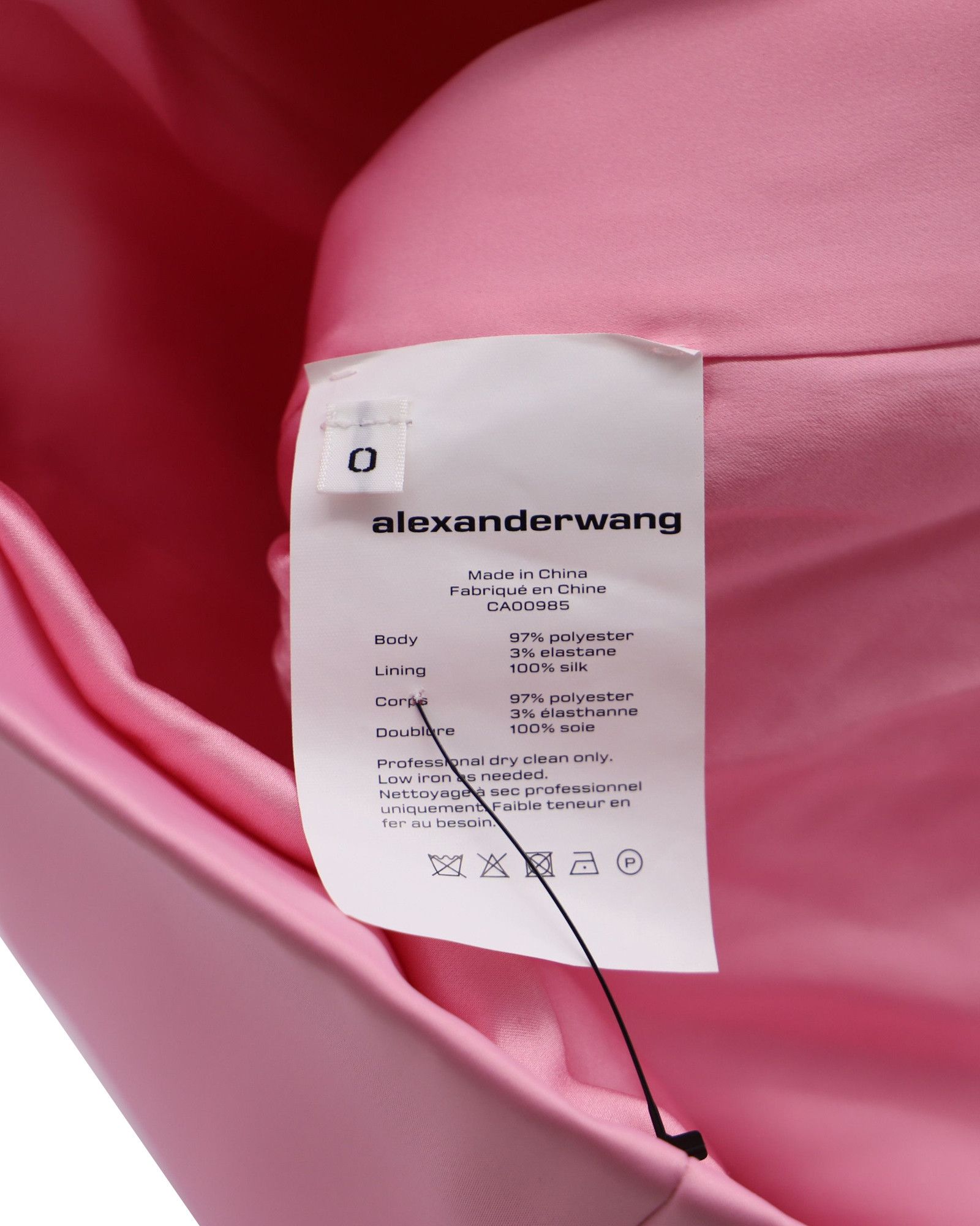 Alexander Wang Alexander Wang Cutout Mini Dress with Charms in Light Pink P Size XS / US 0-2 / IT 36-38 - 6 Thumbnail