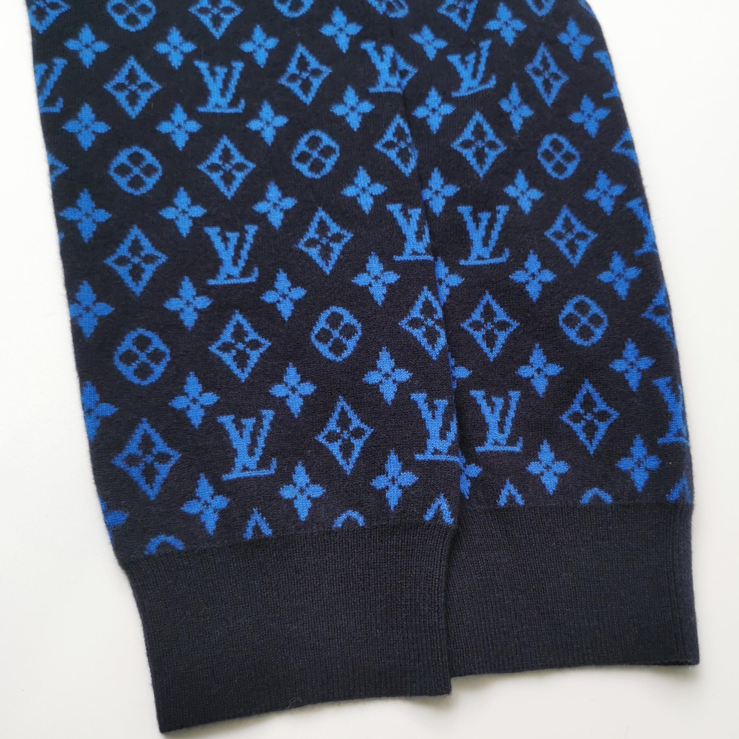 Louis Vuitton Louis Vuitton Monogram Knit Cardigan US M Size US M / EU 48-50 / 2 - 3 Thumbnail