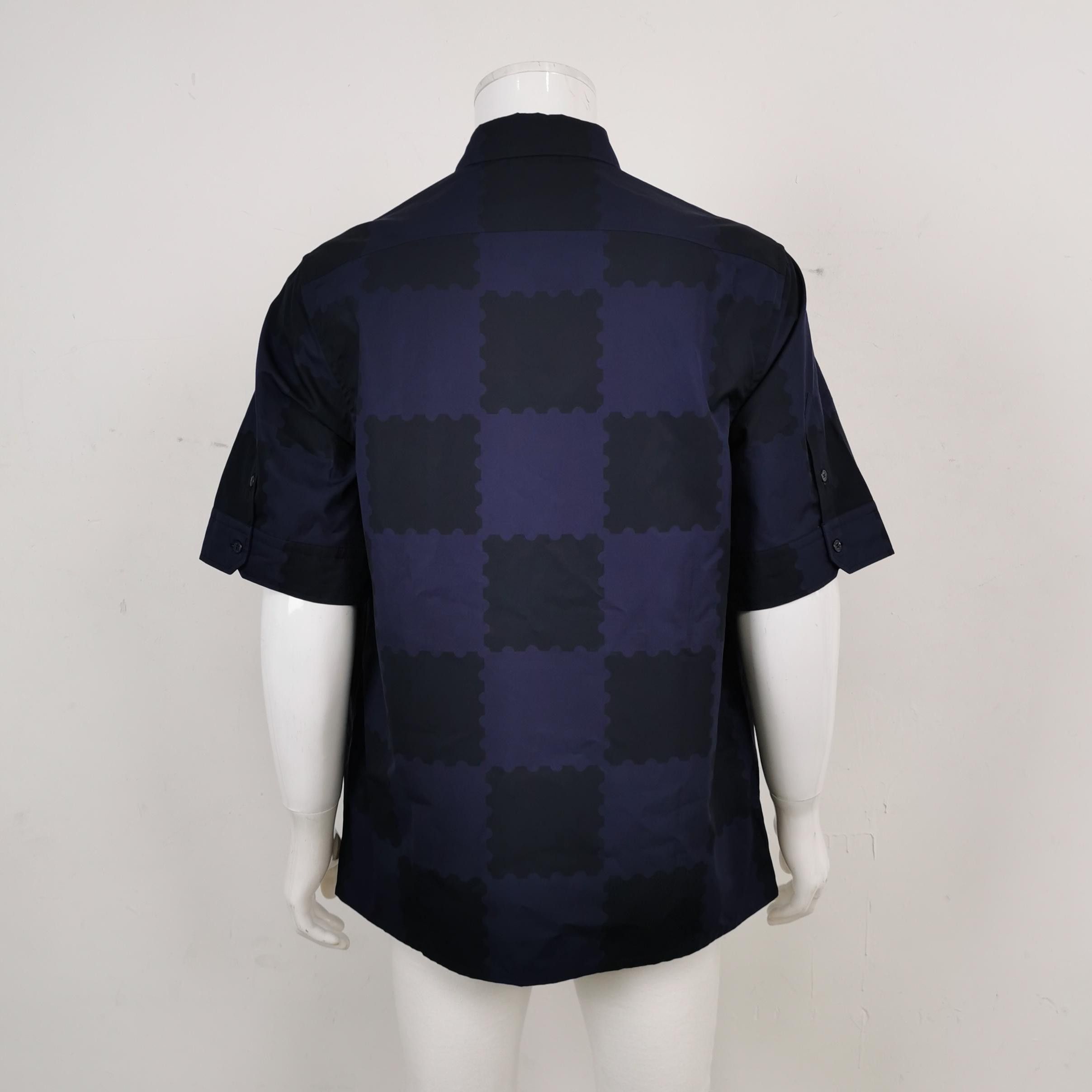 Louis Vuitton × Nigo Louis Vuitton x Nigo Stamp Print Shirt US L Size US L / EU 52-54 / 3 - 2 Thumbnail