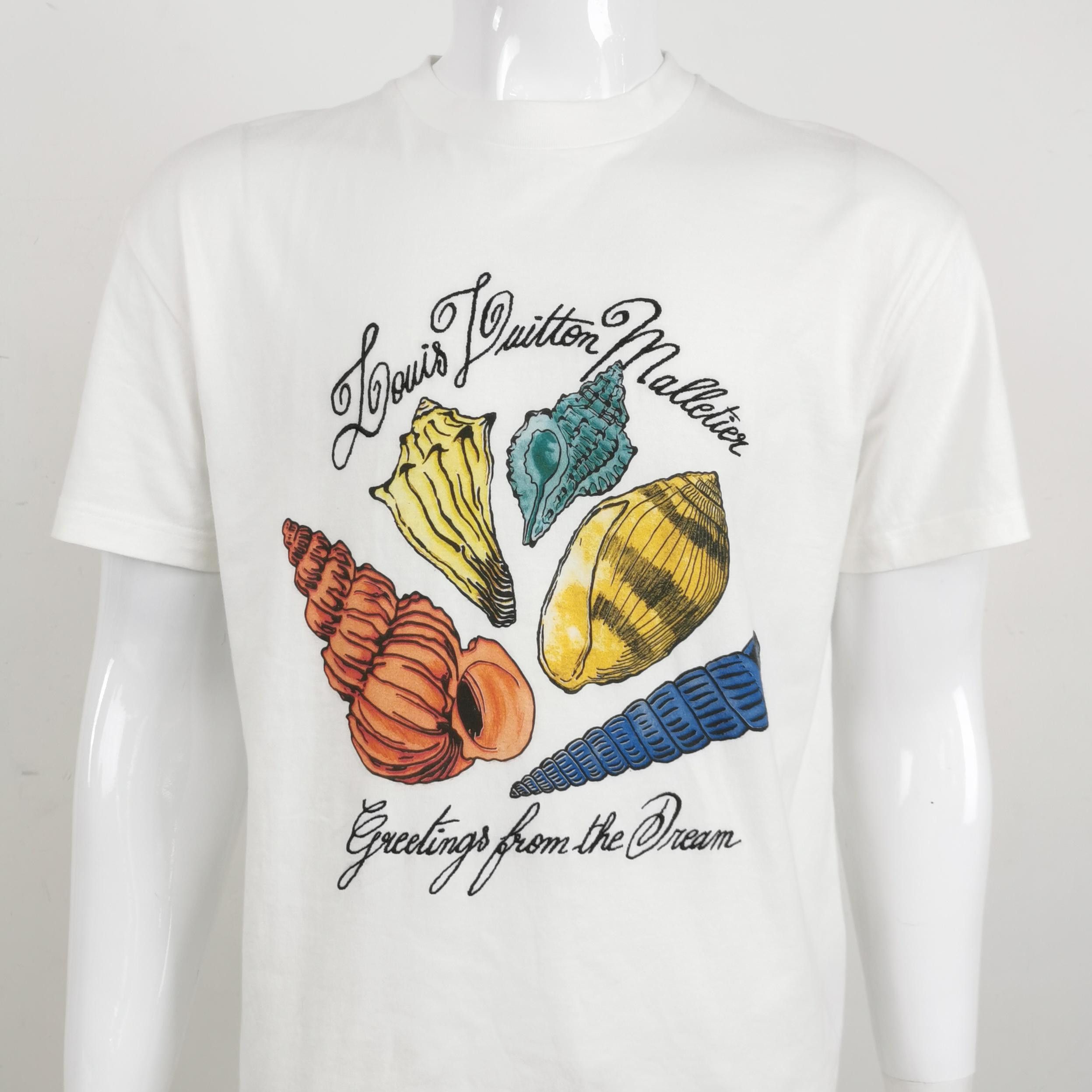 Louis Vuitton Louis Vuitton Shell Print Graphic T-Shirt US S Size US S / EU 44-46 / 1 - 3 Thumbnail
