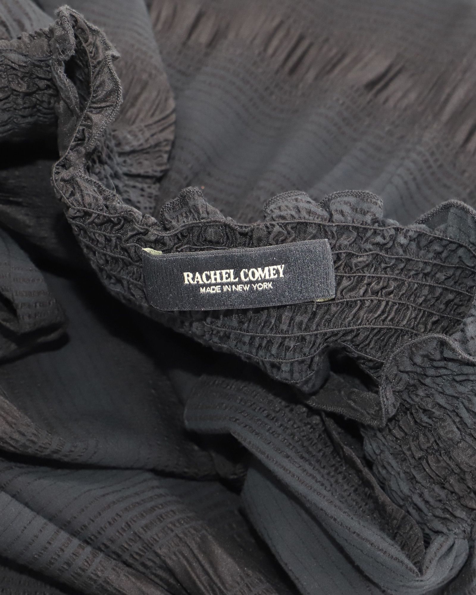 Rachel Comey Rachel Comey Belted Jumpsuit in Black Silk Size 26" / US 2 / IT 38 - 6 Thumbnail