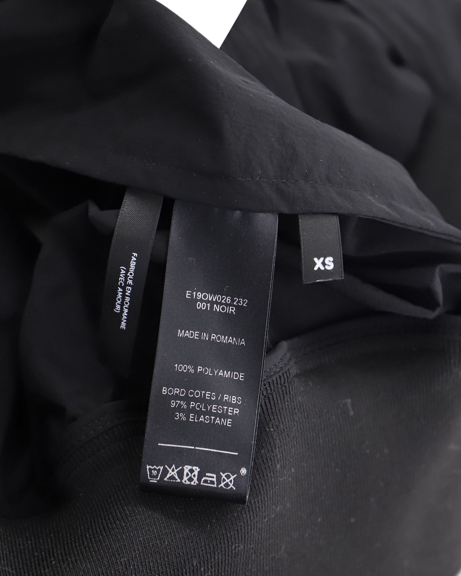 AMI Ami Paris Bomber Jacket in Black Polyamide Size US XS / EU 42 / 0 - 4 Thumbnail