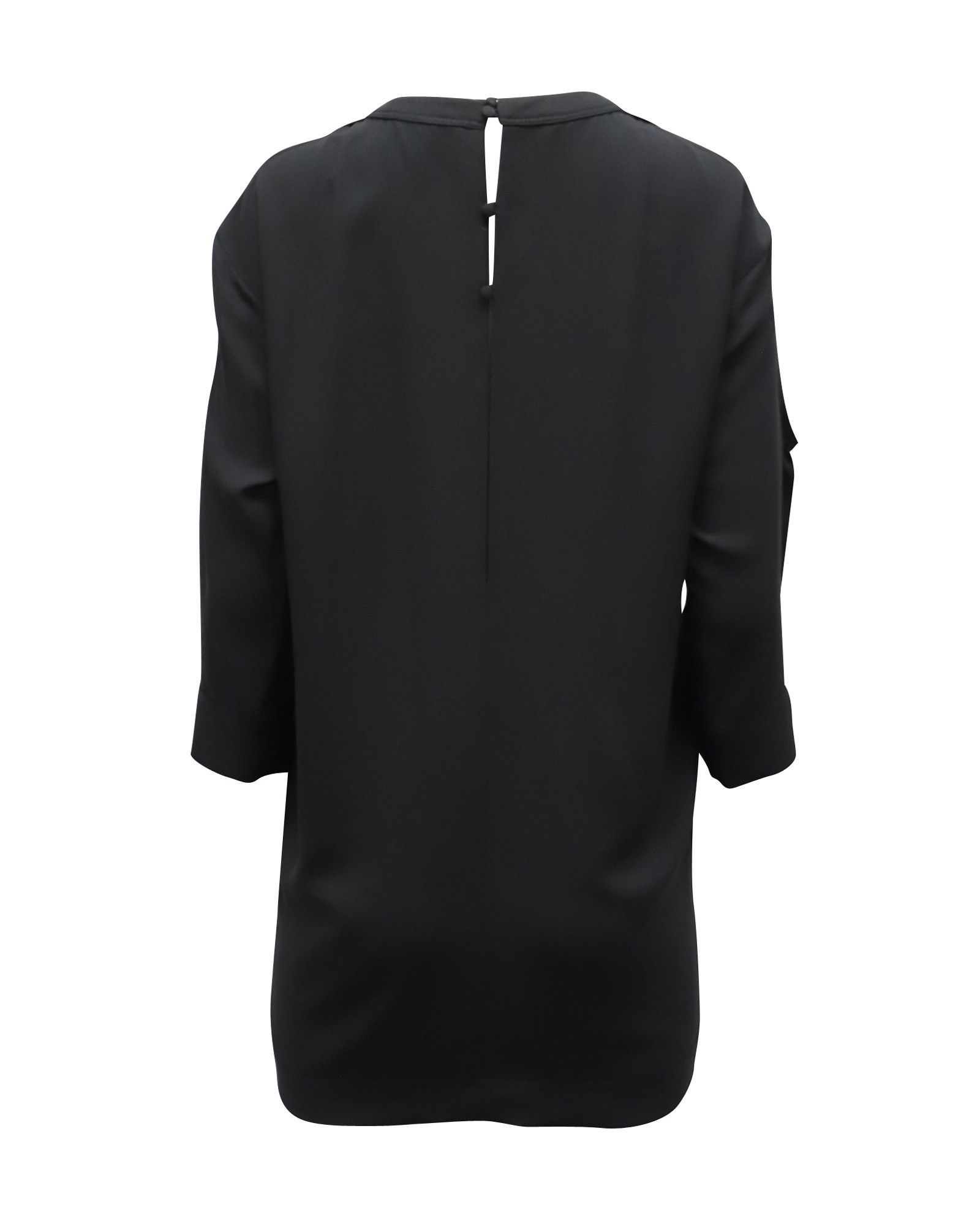 Iro Iro Cut Out Cold Shoulder Dress in Black Polyester Size S / US 4 / IT 40 - 3 Thumbnail