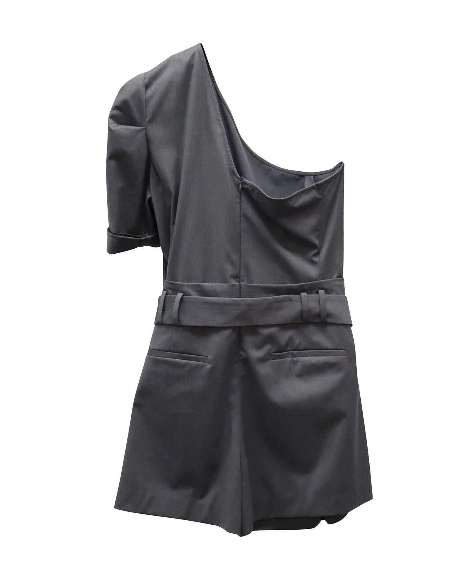 Iro Iro Laurena Romper in Grey Polyamide Size 32" / US 10 / IT 46 - 2 Thumbnail