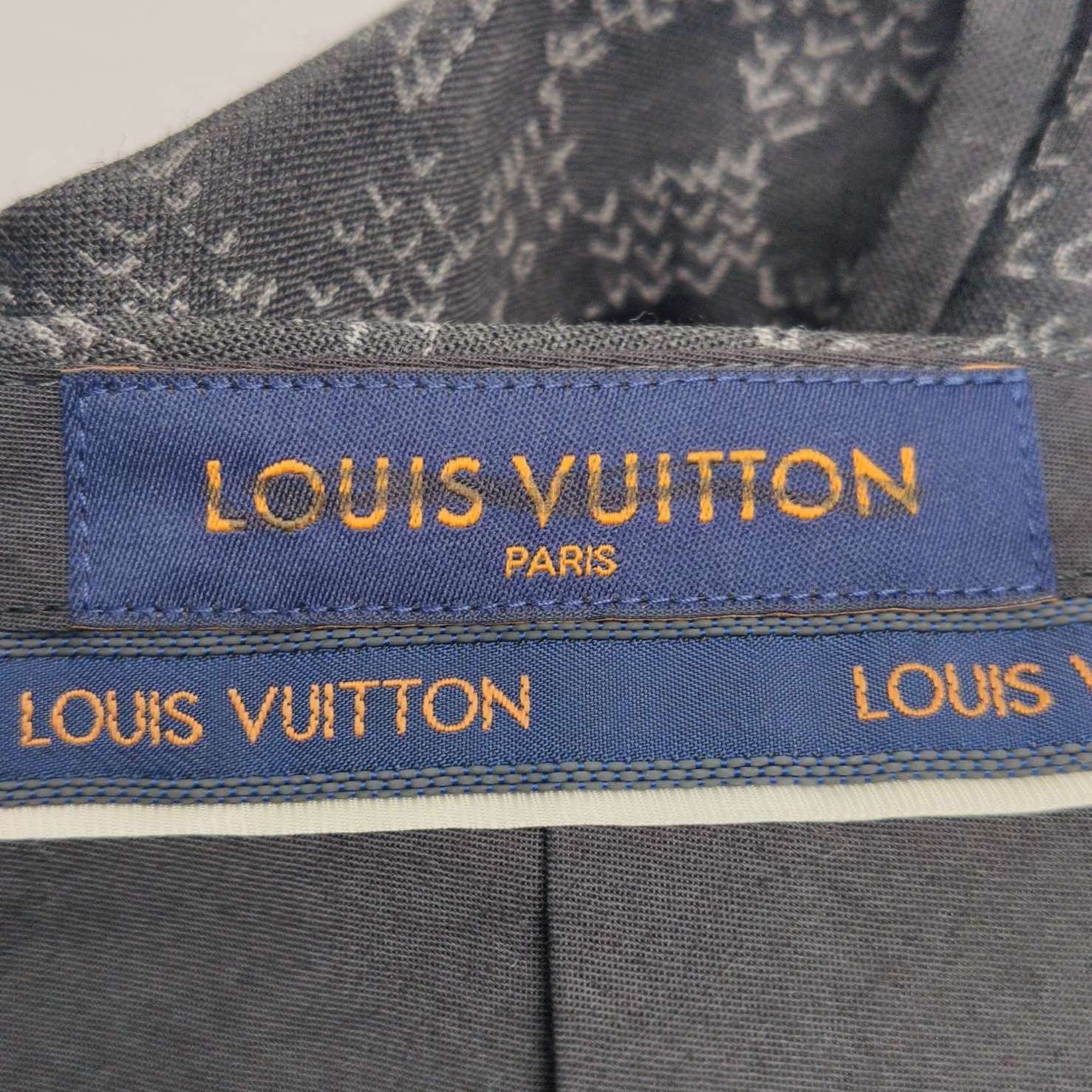 Louis Vuitton Louis Vuitton Monogram Wool Silk Pants FR 38 Size 27" / US 4 / IT 40 - 5 Thumbnail
