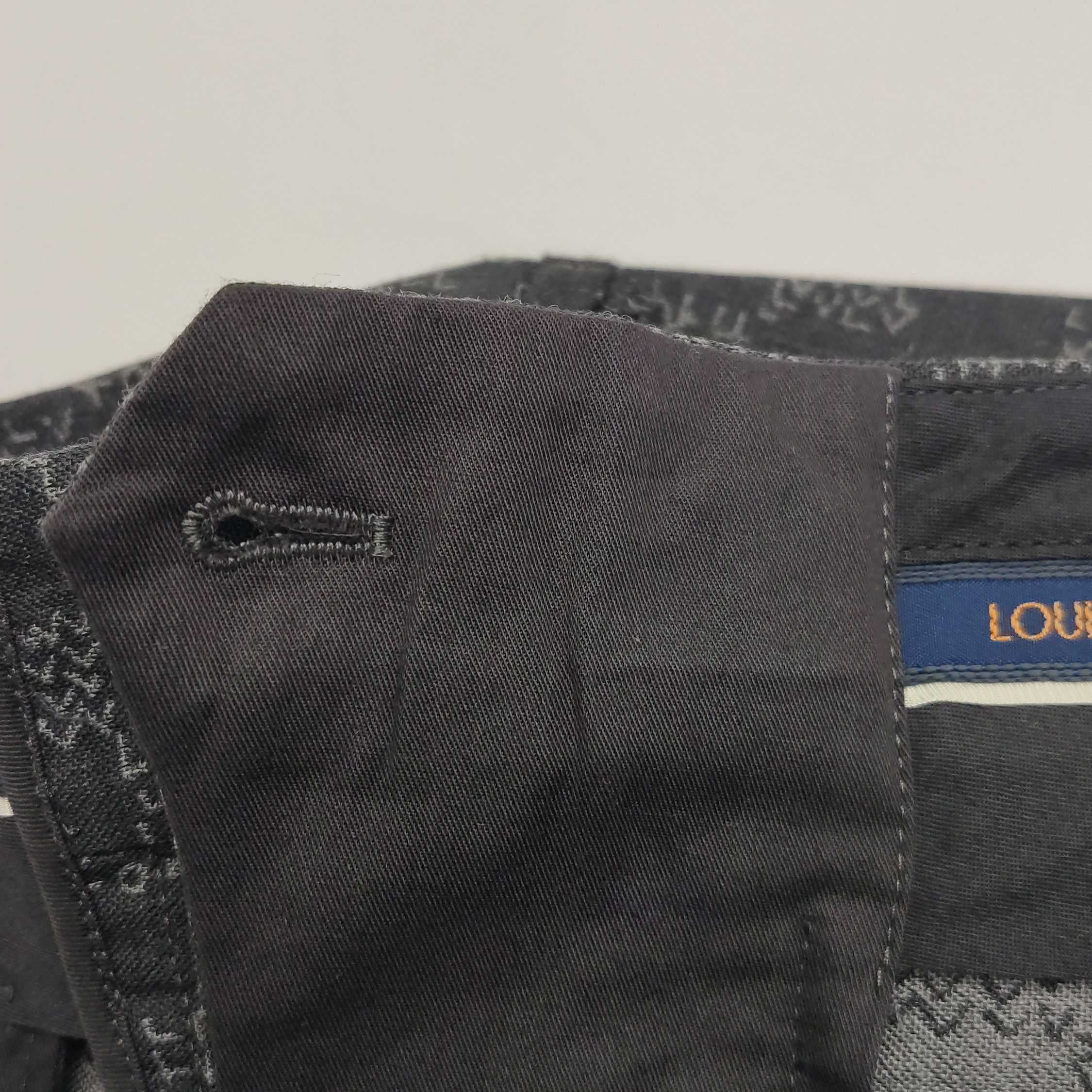 Louis Vuitton Louis Vuitton Monogram Wool Silk Pants FR 38 Size 27" / US 4 / IT 40 - 9 Thumbnail