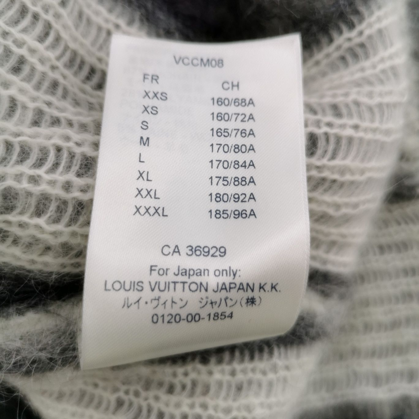 Louis Vuitton Louis Vuitton Mohair Stars Stripes Sweater Size M Size US M / EU 48-50 / 2 - 8 Thumbnail