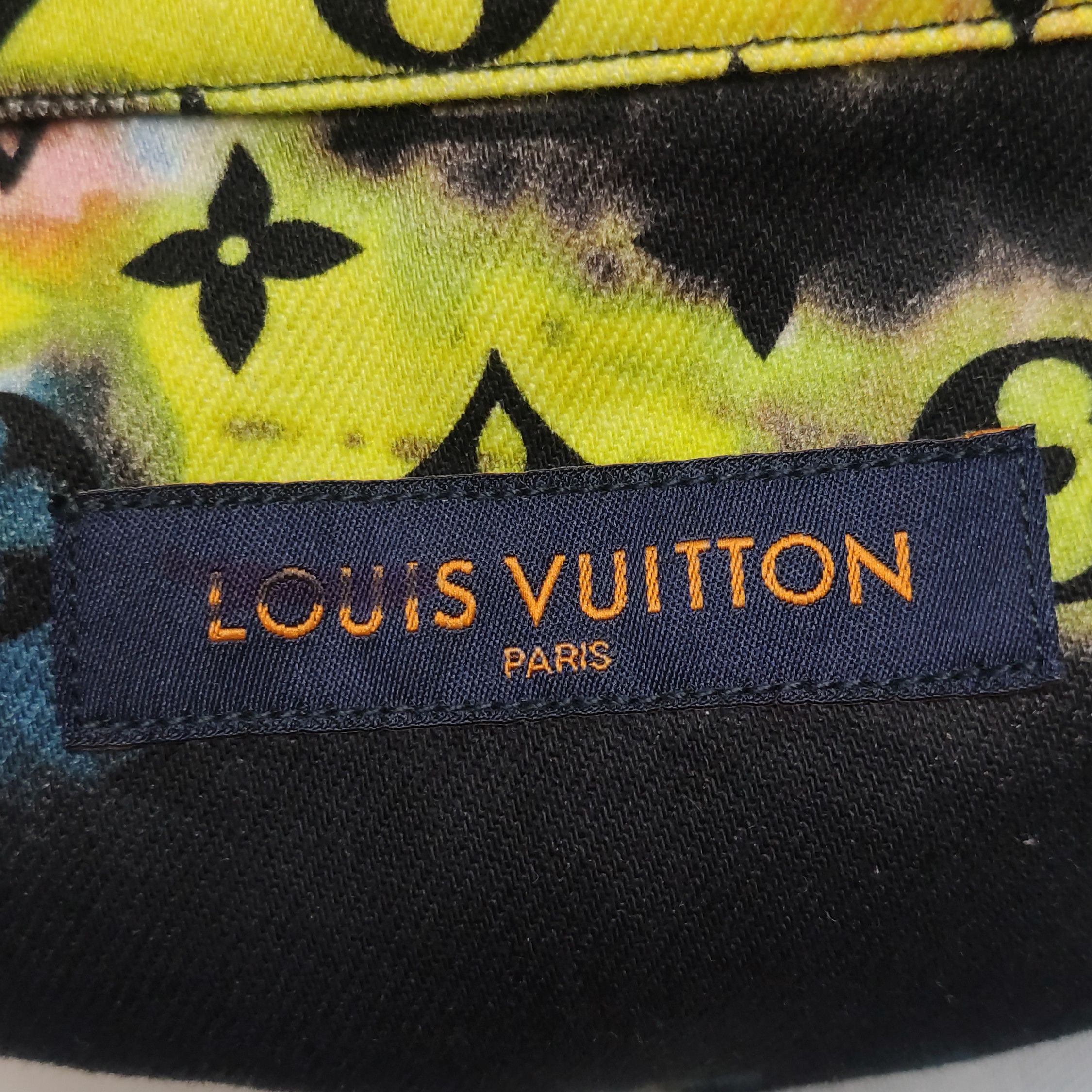 Louis Vuitton Louis Vuitton Tie-Dye Monogram Shirt Size M Size US M / EU 48-50 / 2 - 10 Thumbnail