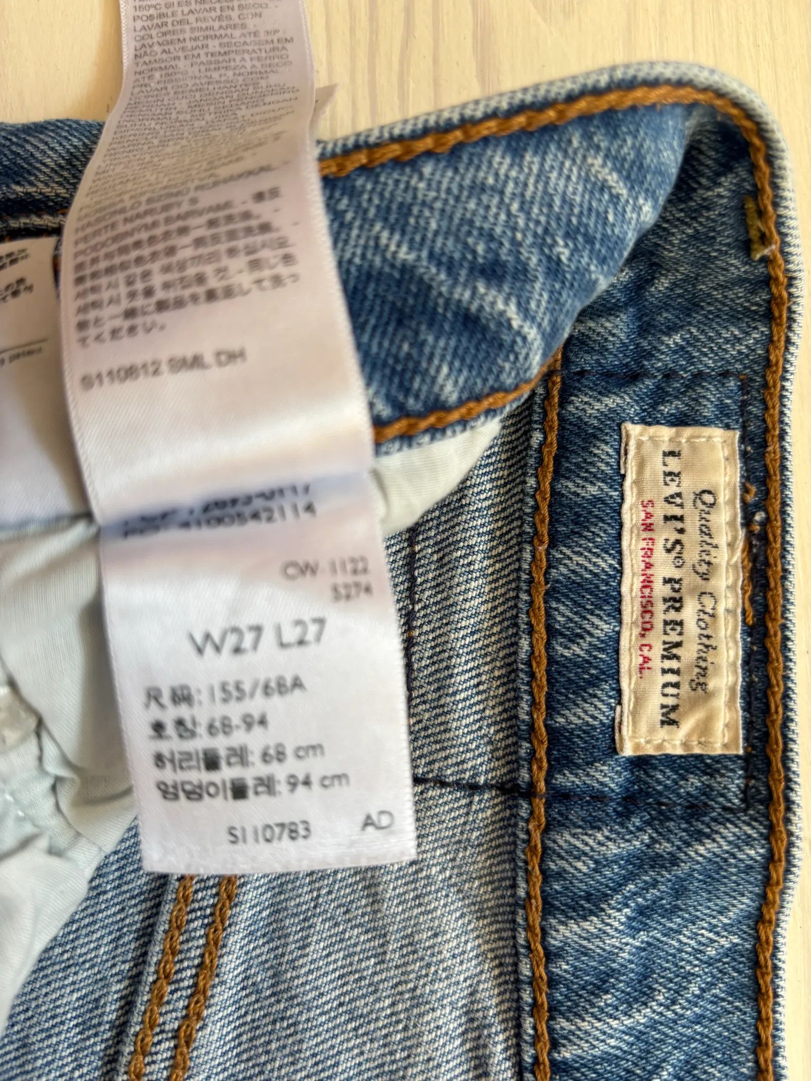 Levi's Levi's Jeans Size 27" / US 4 / IT 40 - 3 Thumbnail