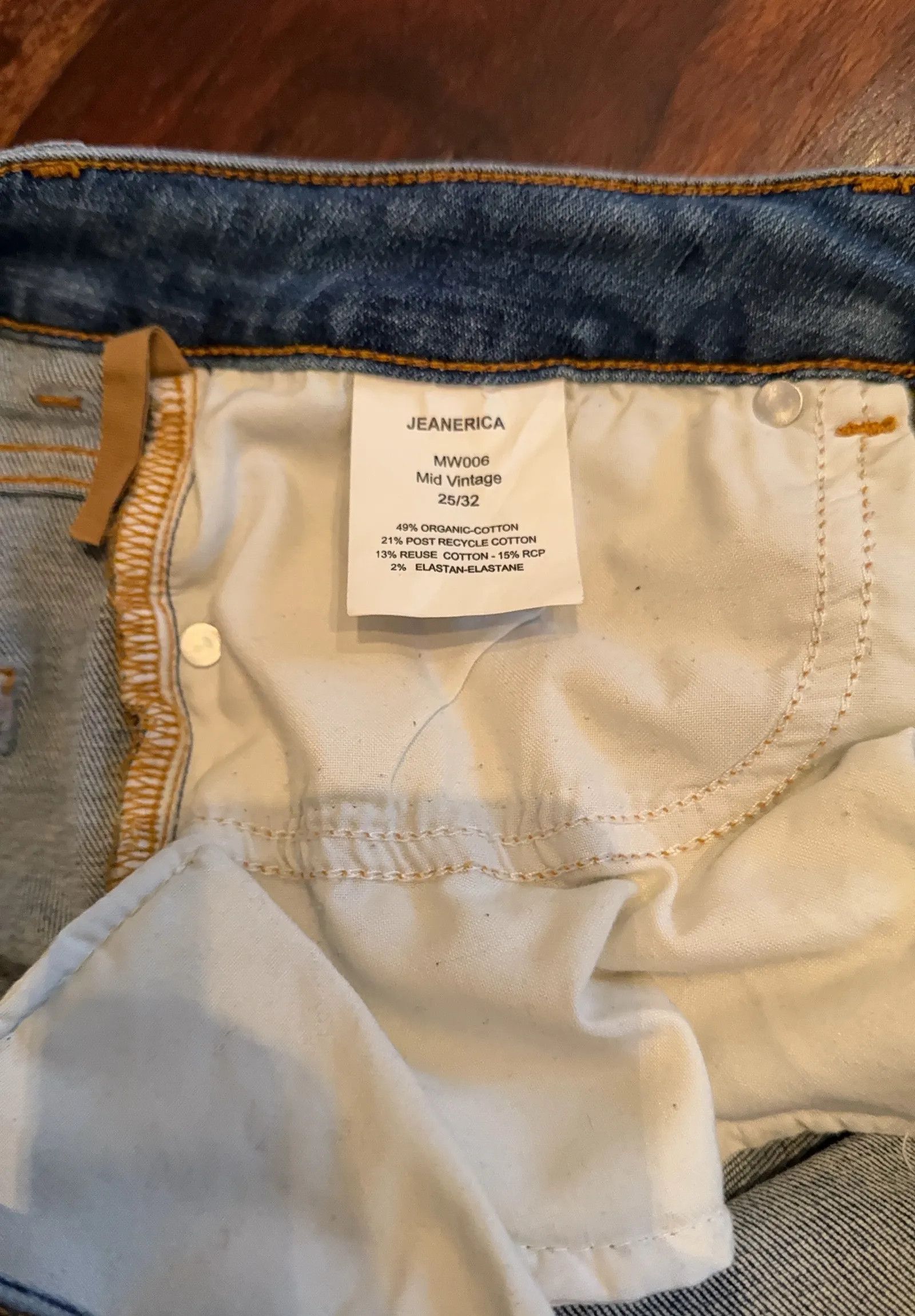 JEANERICA JEANERICA Mid Vintage Jeans Size 25" / US 0 / IT 36 - 4 Thumbnail