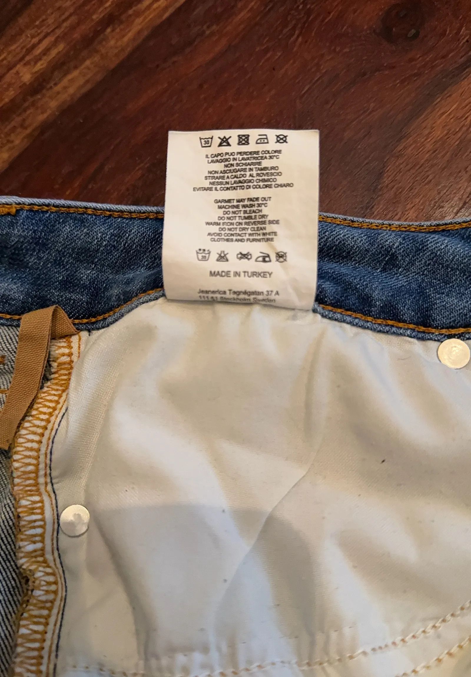 JEANERICA JEANERICA Mid Vintage Jeans Size 25" / US 0 / IT 36 - 5 Thumbnail