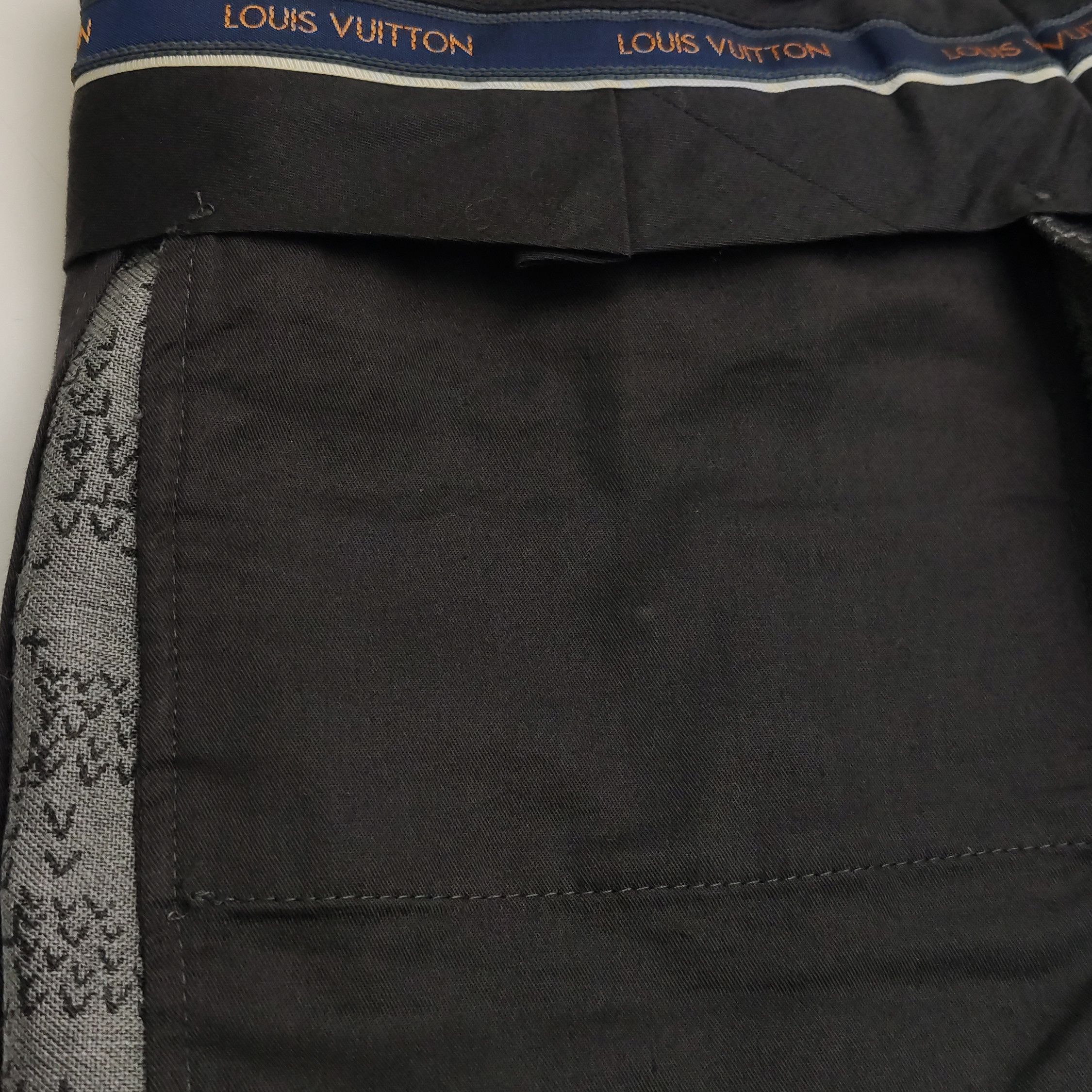 Louis Vuitton Louis Vuitton Monogram Silk Wool Casual Pants 29 Size US 29 - 12 Thumbnail