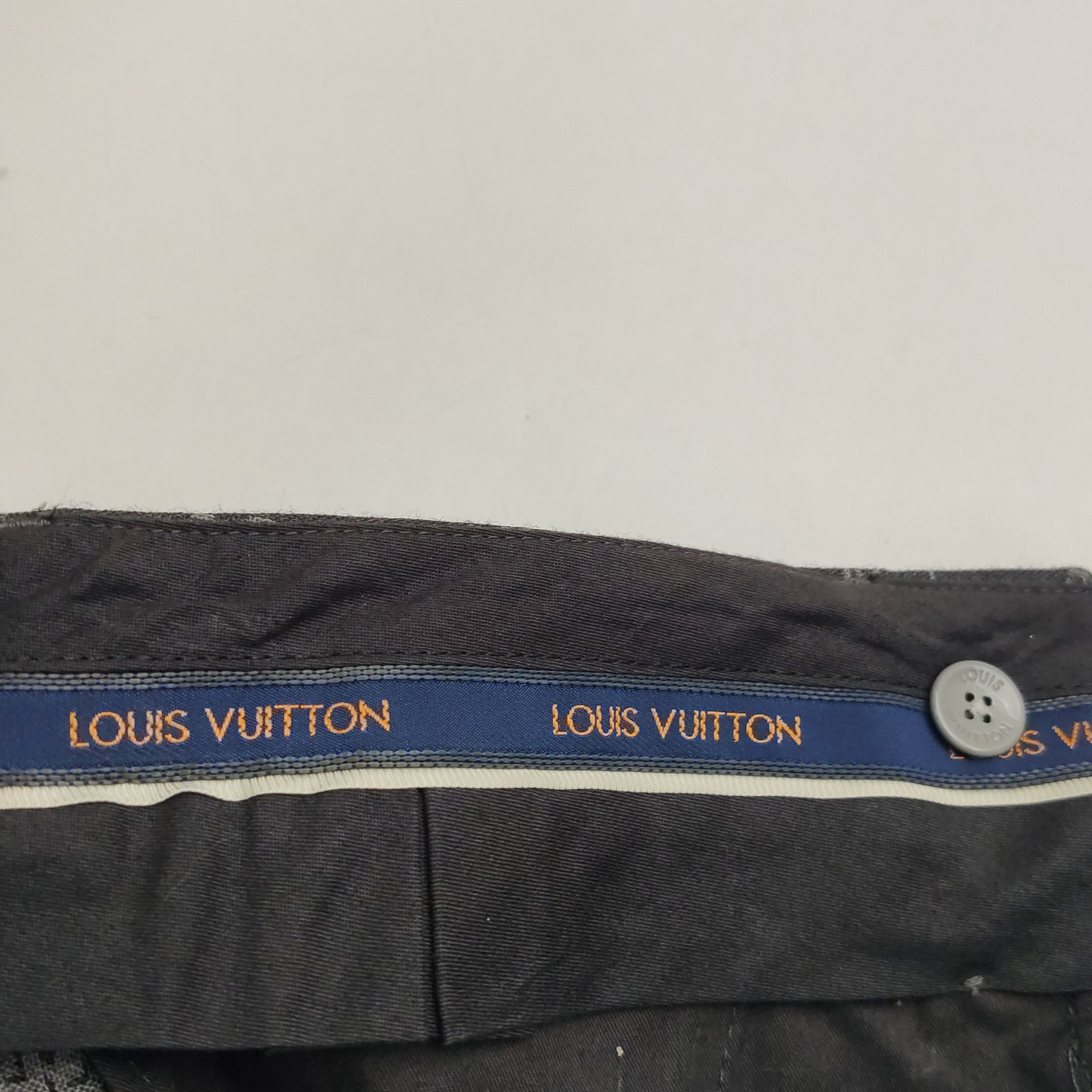 Louis Vuitton Louis Vuitton Monogram Silk Wool Casual Pants 29 Size US 29 - 10 Thumbnail