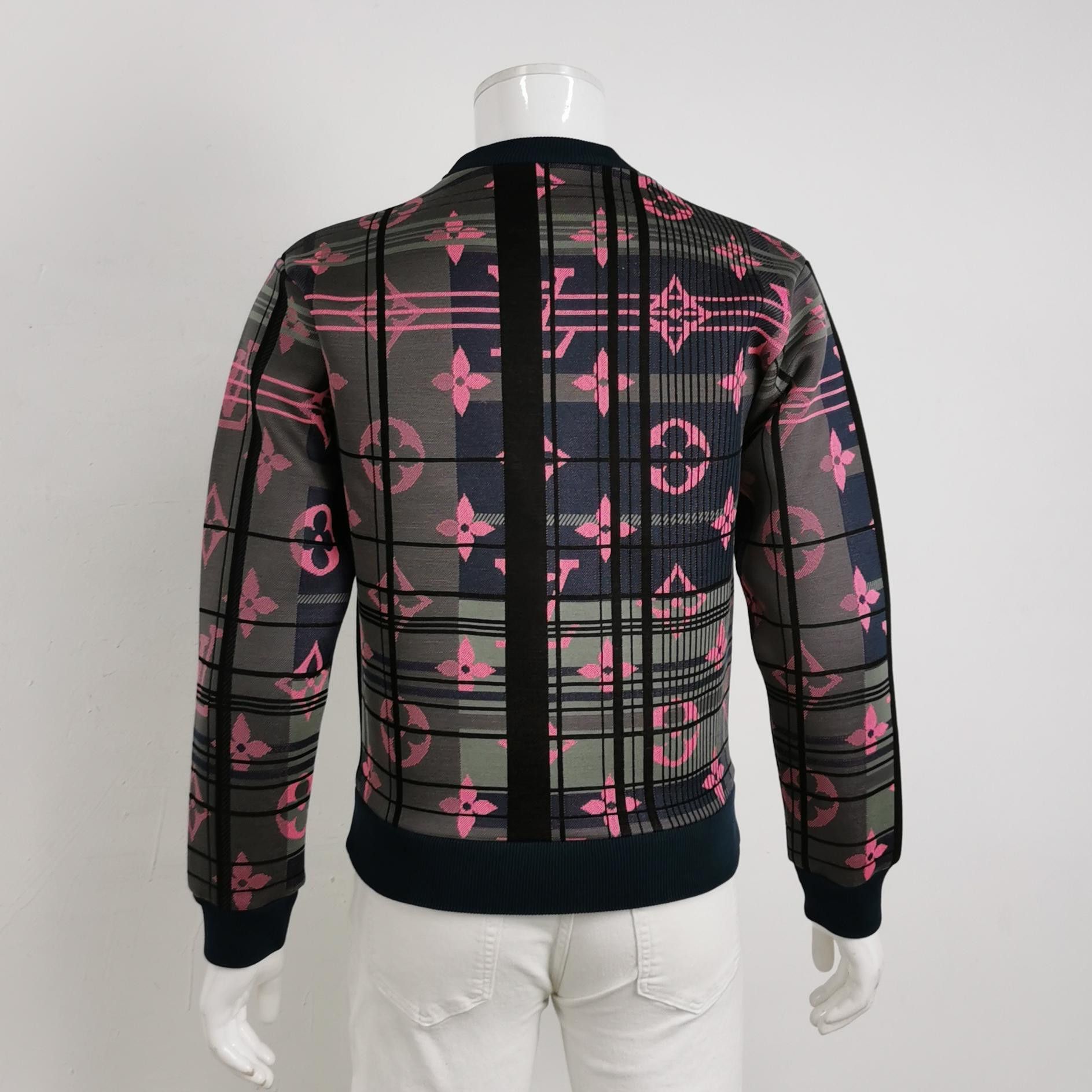 Louis Vuitton Louis Vuitton Monogram Plaid Knit Sweater XS Size US XS / EU 42 / 0 - 2 Thumbnail